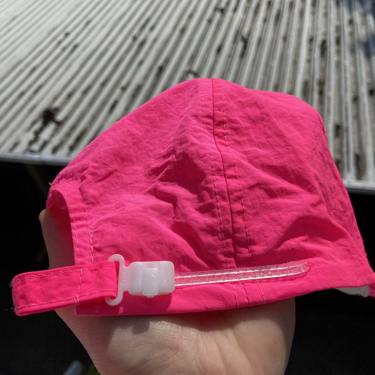 Chevrolet × Vintage Vintage 80s Chevrolet The Heartbeat Of America Pink Cap Size ONE SIZE - 5 Thumbnail