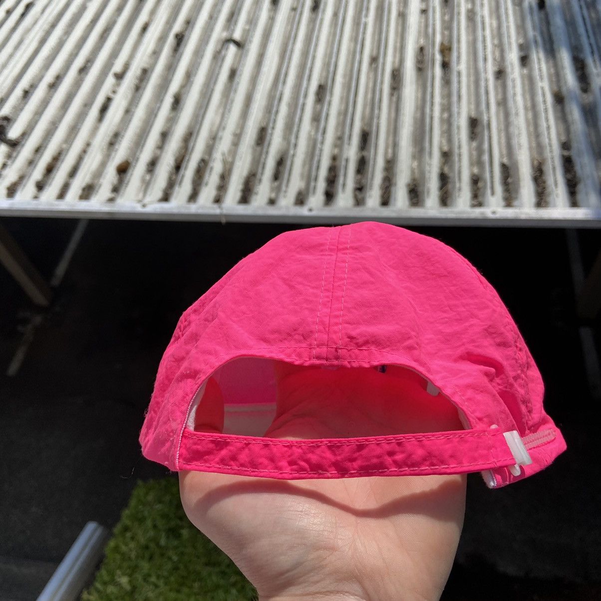 Chevrolet × Vintage Vintage 80s Chevrolet The Heartbeat Of America Pink Cap Size ONE SIZE - 6 Thumbnail