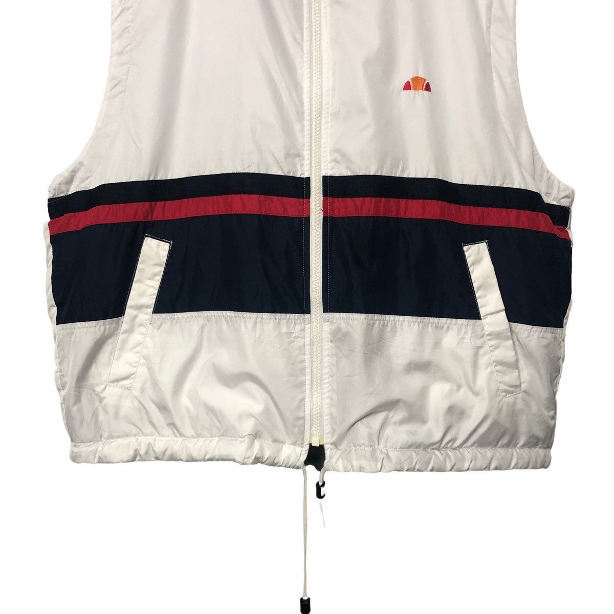 Ellesse Vintage Ellesse Reversible Embroidered Logo Sleeveless Vest Size US L / EU 52-54 / 3 - 3 Thumbnail