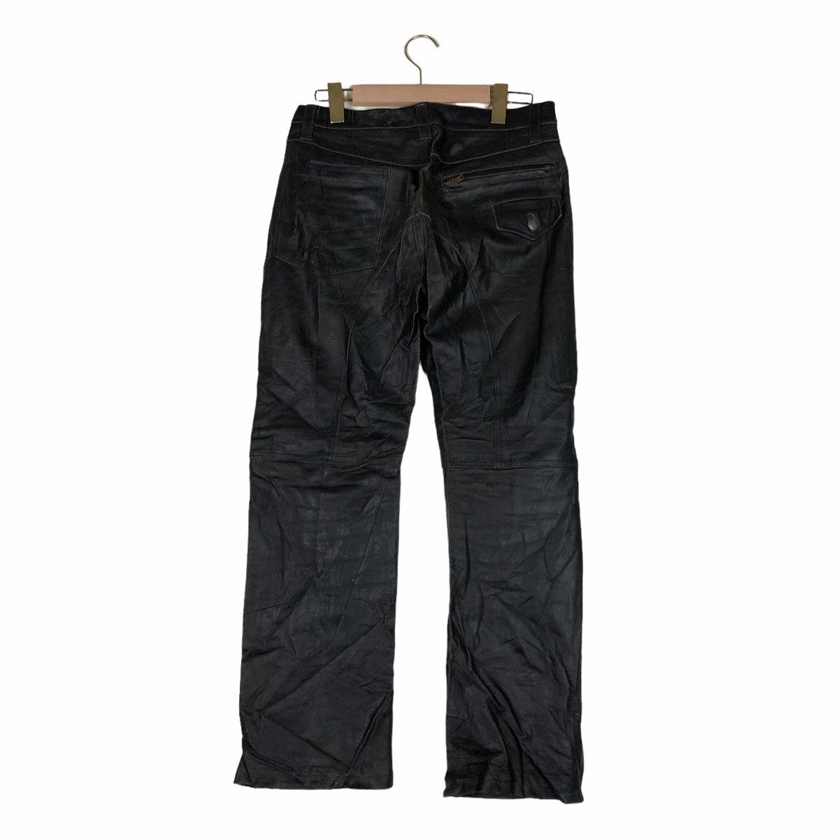 PPFM VINTAGE PPFM LEATHER PANTS Size US 30 / EU 46 - 5 Thumbnail