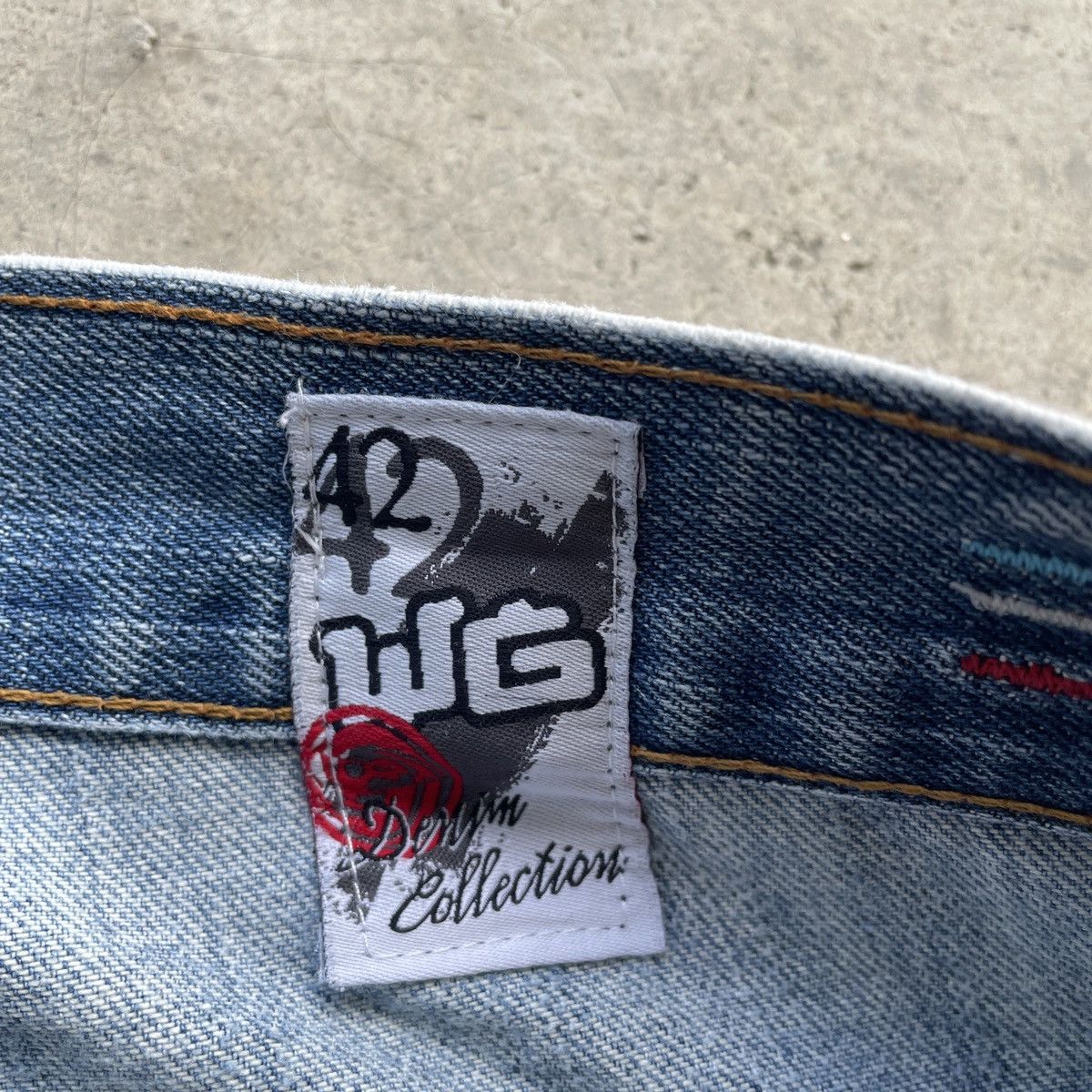 Japanese Brand W31🔥 Vintage WG Japanese Faded Denim Jeans Pants Distressed Size US 31 - 9 Thumbnail