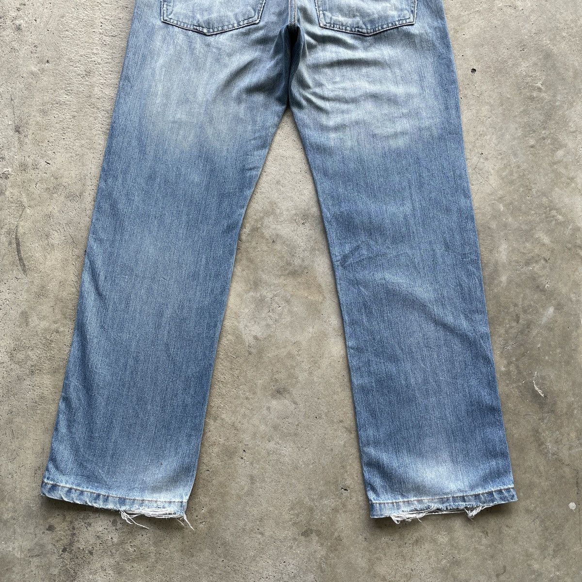 Japanese Brand W31🔥 Vintage WG Japanese Faded Denim Jeans Pants Distressed Size US 31 - 12 Thumbnail