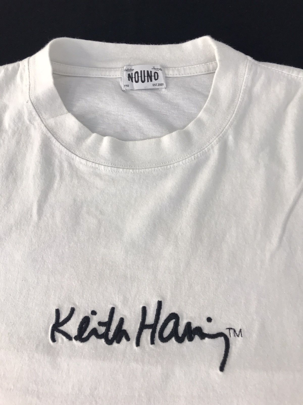 Keith Haring Nuono Keith Haring Heart Man Big Logo Pop Art Longsleeve Tee Size XL / US 12-14 / IT 48-50 - 2 Thumbnail