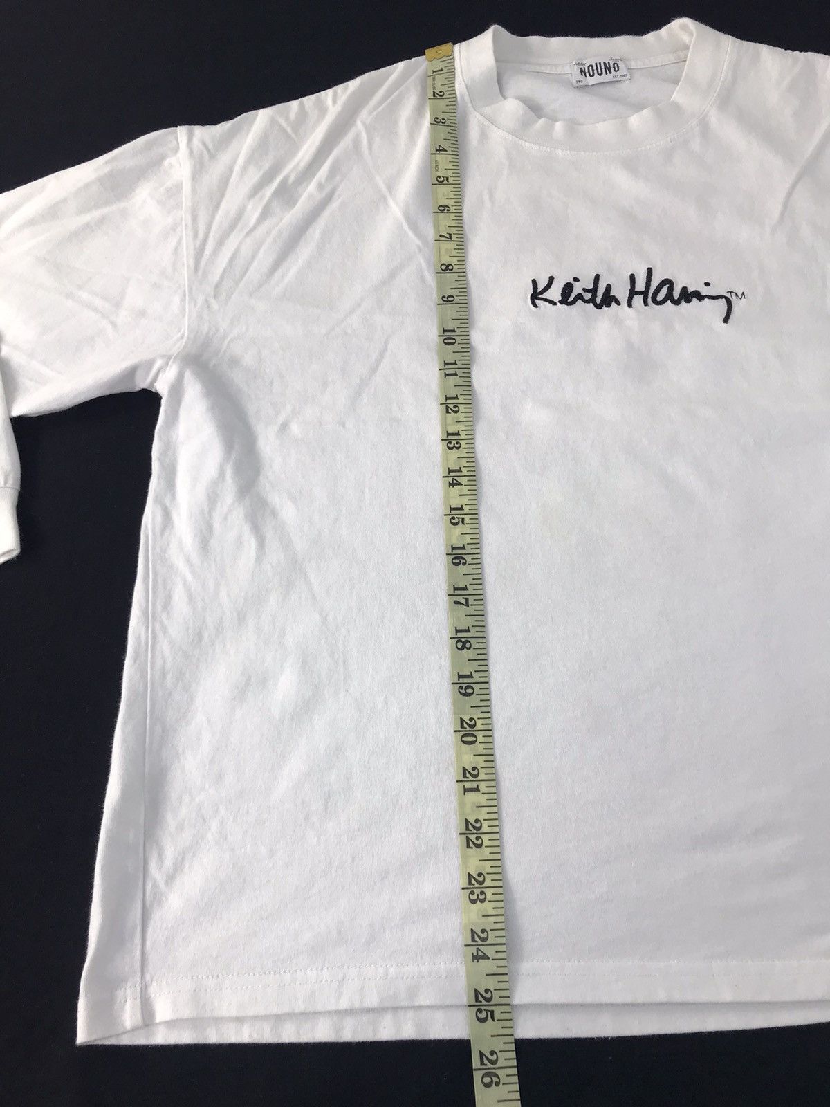 Keith Haring Nuono Keith Haring Heart Man Big Logo Pop Art Longsleeve Tee Size XL / US 12-14 / IT 48-50 - 9 Thumbnail