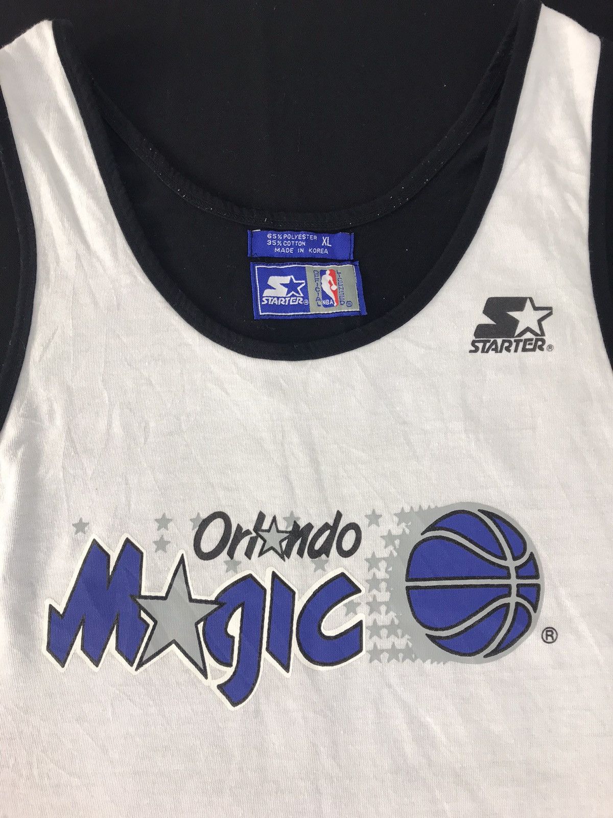 NBA × Vintage Starter NBA Licensed Orlando Magic Basketball Tank Top Tee Size US L / EU 52-54 / 3 - 4 Thumbnail