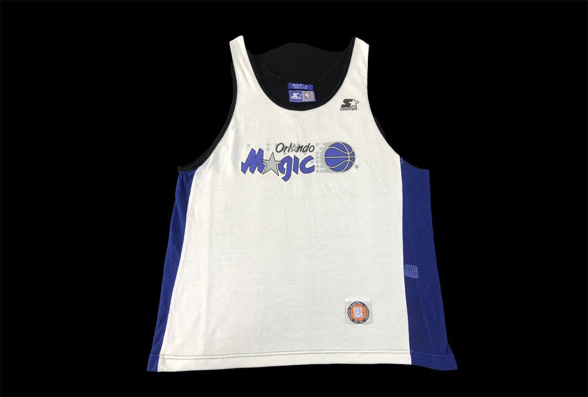 NBA × Vintage Starter NBA Licensed Orlando Magic Basketball Tank Top Tee Size US L / EU 52-54 / 3 - 1 Thumbnail