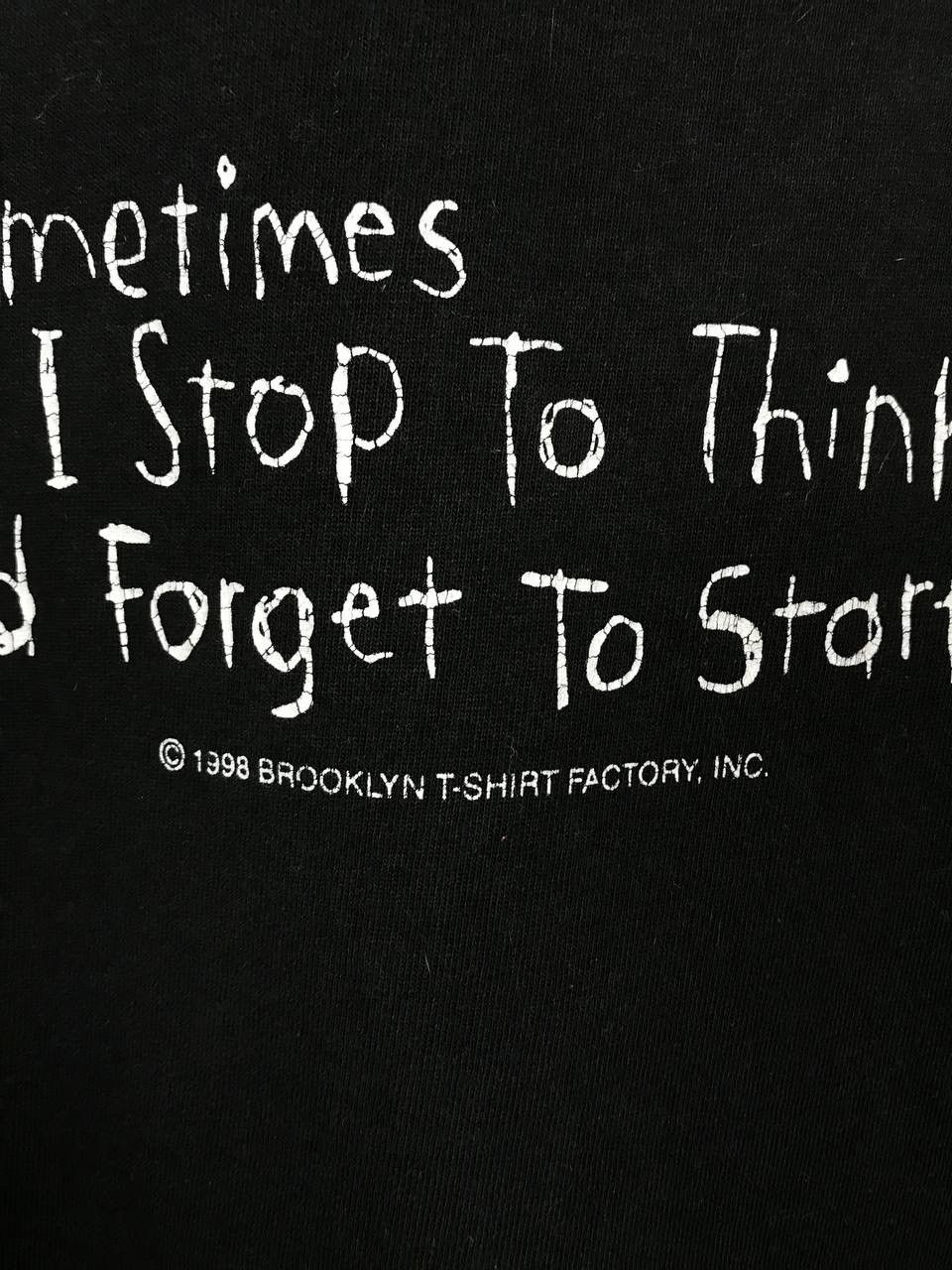 Other × Vintage Brooklyn t-shirt factory 1998 art other vintage tee Size US L / EU 52-54 / 3 - 3 Thumbnail
