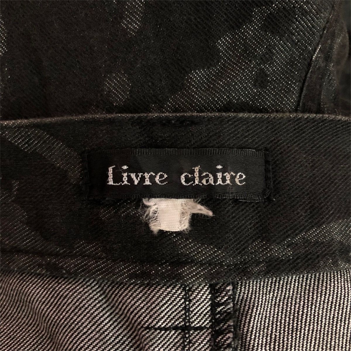 Vintage VINTAGE LIVRE CLAIRE DESIGN JEANS Size US 27 - 6 Thumbnail