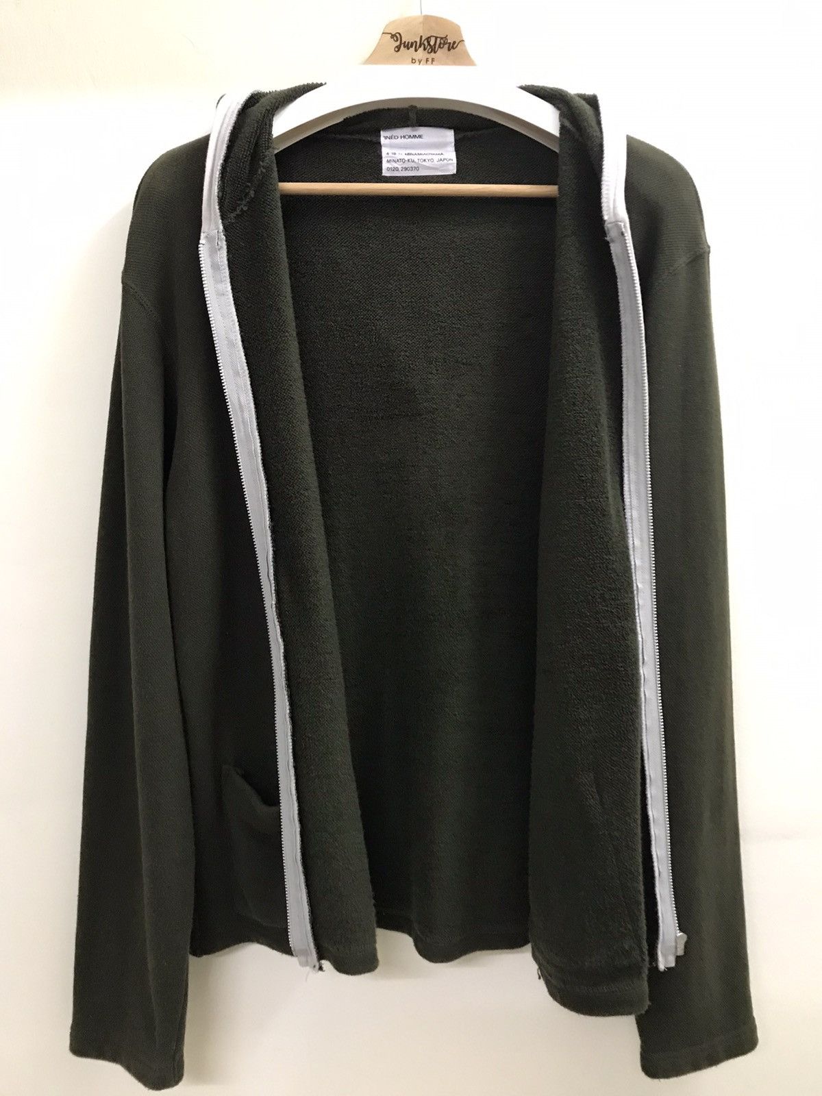 If Six Was Nine Ined Homme Yohji Yamamoto Jacket Hoodies Size US M / EU 48-50 / 2 - 8 Thumbnail