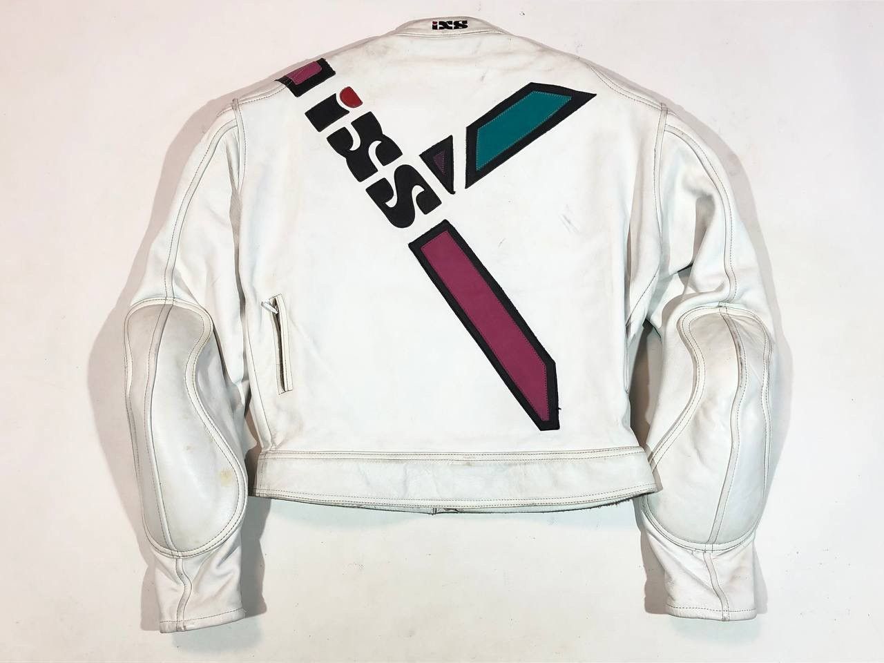 Japanese Brand IXS Vintage Leather Racing Moto Jacket Size US S / EU 44-46 / 1 - 6 Thumbnail