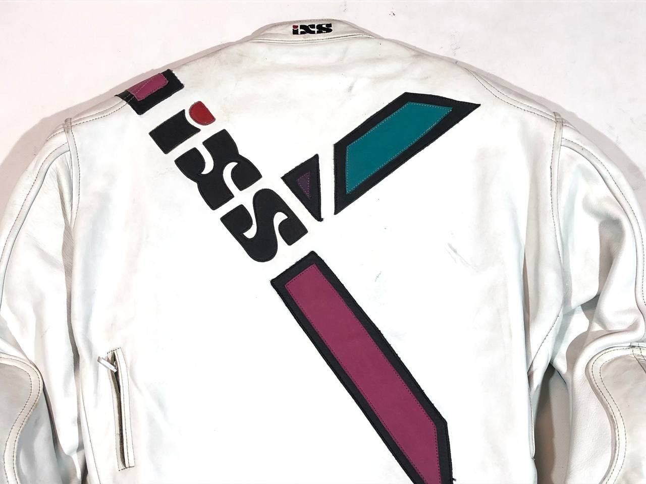 Japanese Brand IXS Vintage Leather Racing Moto Jacket Size US S / EU 44-46 / 1 - 7 Thumbnail