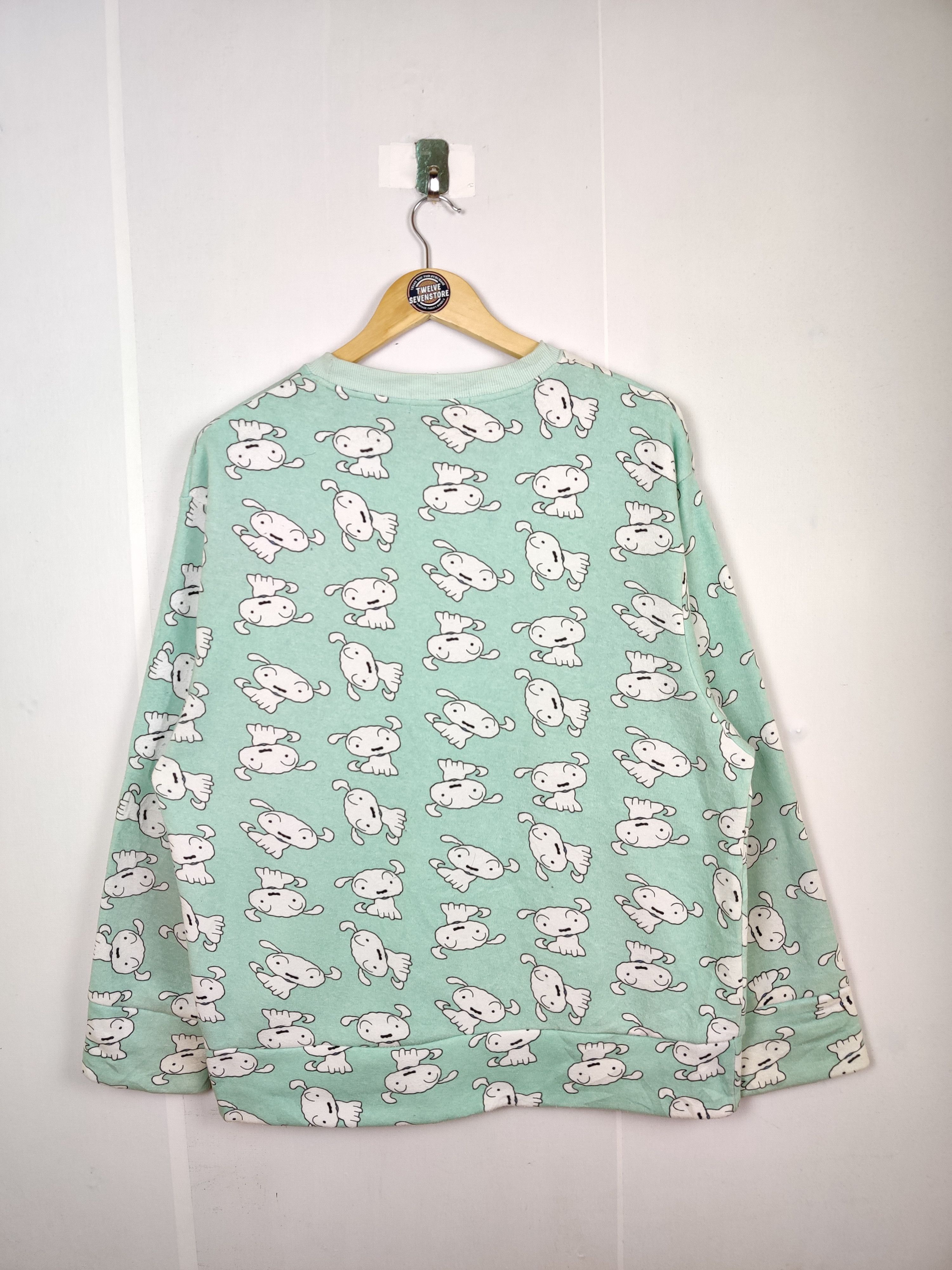 Anime Vintage Crayon Sin Chan Fullprint Crewneck Sweatshirt Size US L / EU 52-54 / 3 - 10 Thumbnail
