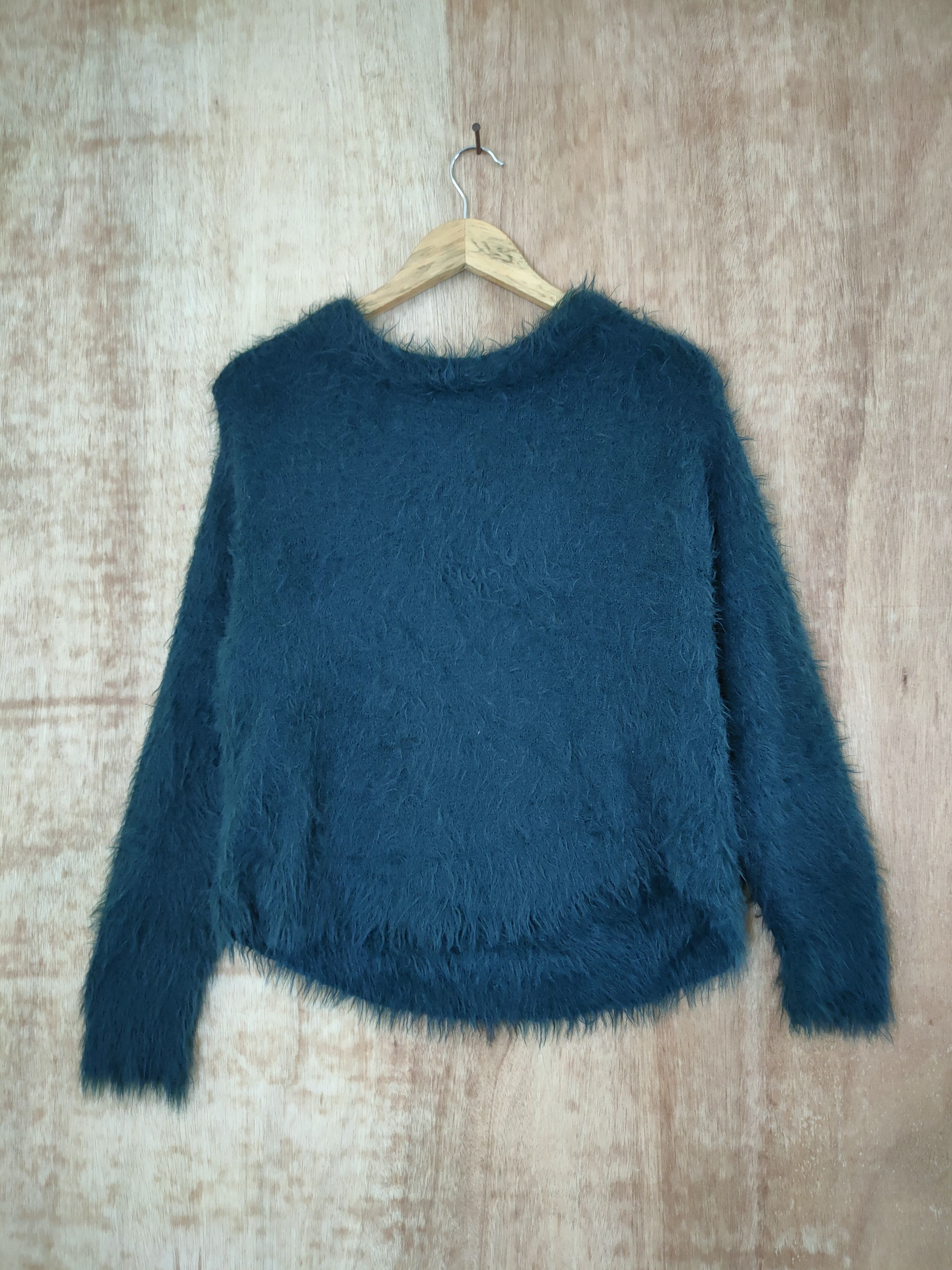 Homespun Knitwear D Hypen World Gallery mohair soft fur knit shag #46-495 Size M / US 6-8 / IT 42-44 - 7 Thumbnail