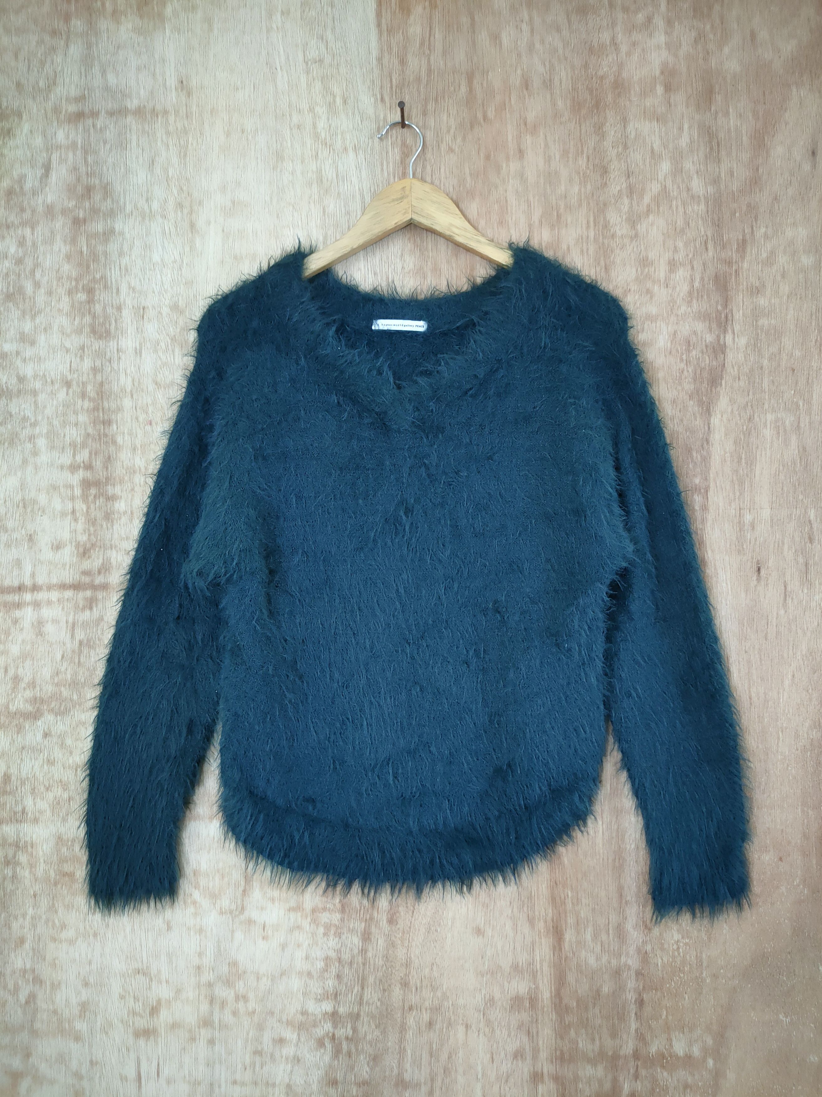 Homespun Knitwear D Hypen World Gallery mohair soft fur knit shag #46-495 Size M / US 6-8 / IT 42-44 - 1 Thumbnail