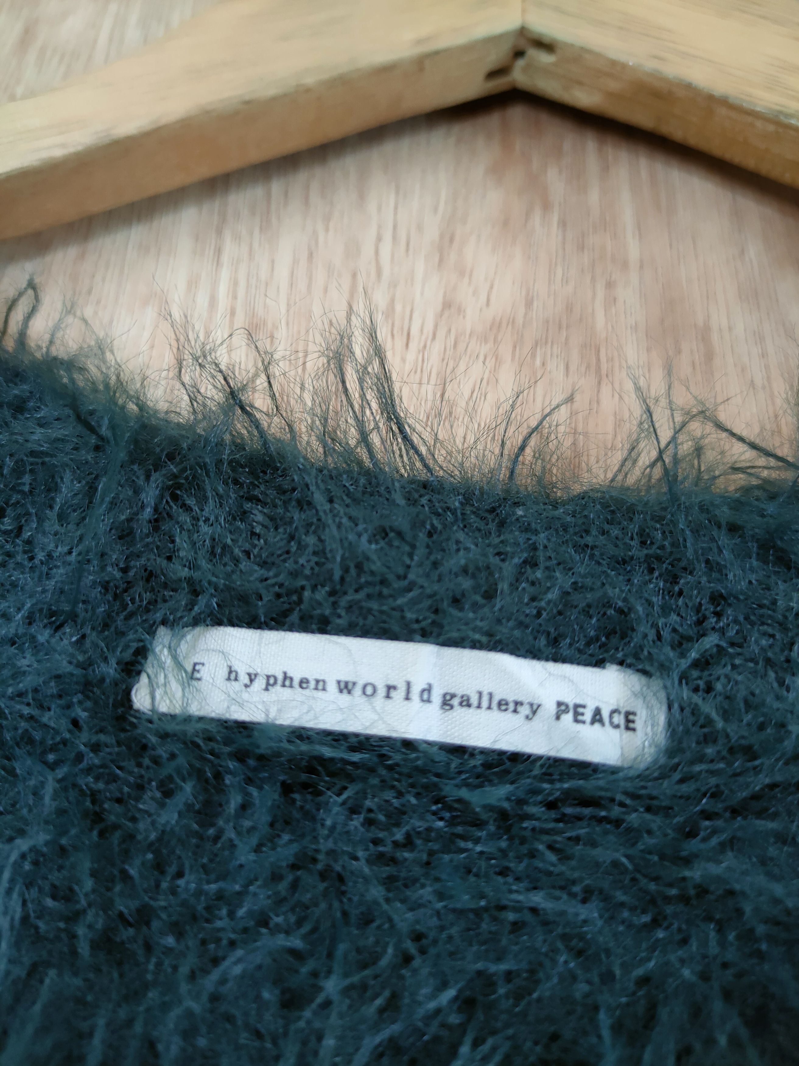 Homespun Knitwear D Hypen World Gallery mohair soft fur knit shag #46-495 Size M / US 6-8 / IT 42-44 - 5 Thumbnail