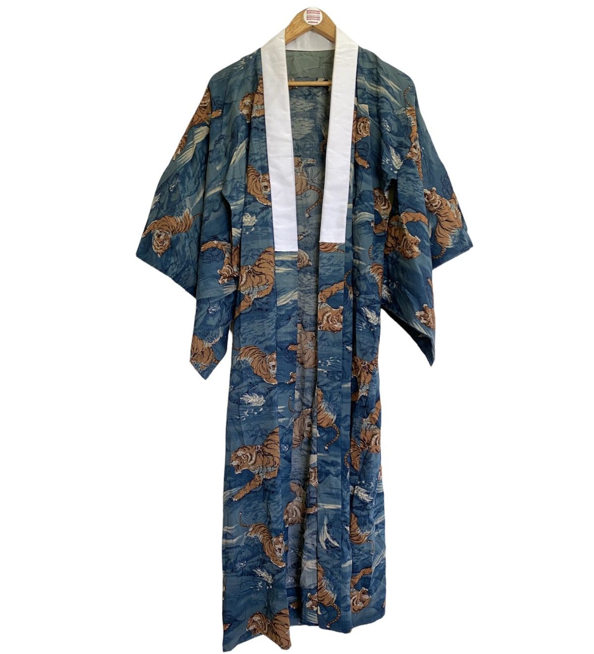 Vintage Kimono Tiger Japanese Traditional