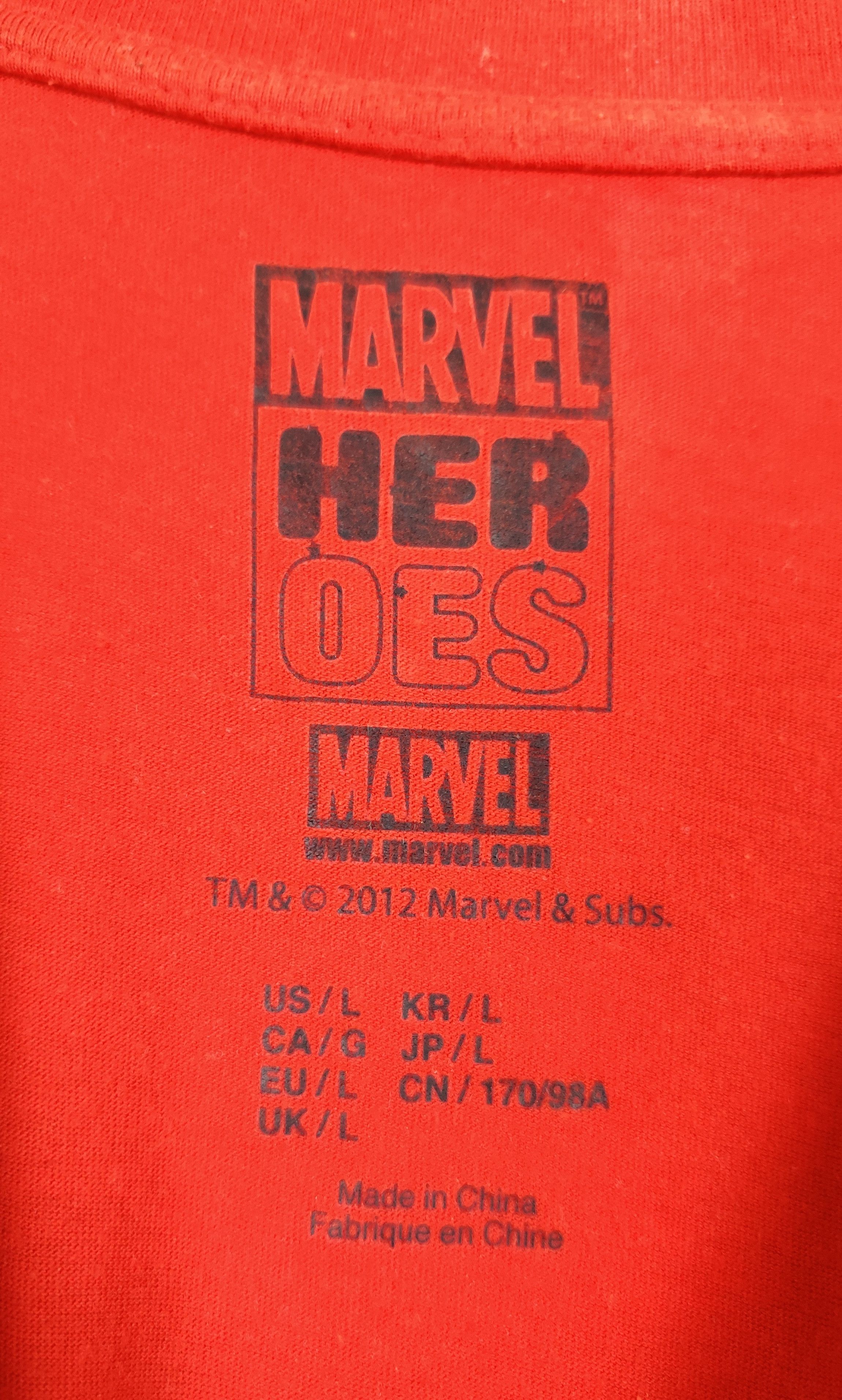 Marvel Comics Vintage Marvel Comics Character Hero Sleeve Tank Top Size US L / EU 52-54 / 3 - 6 Thumbnail
