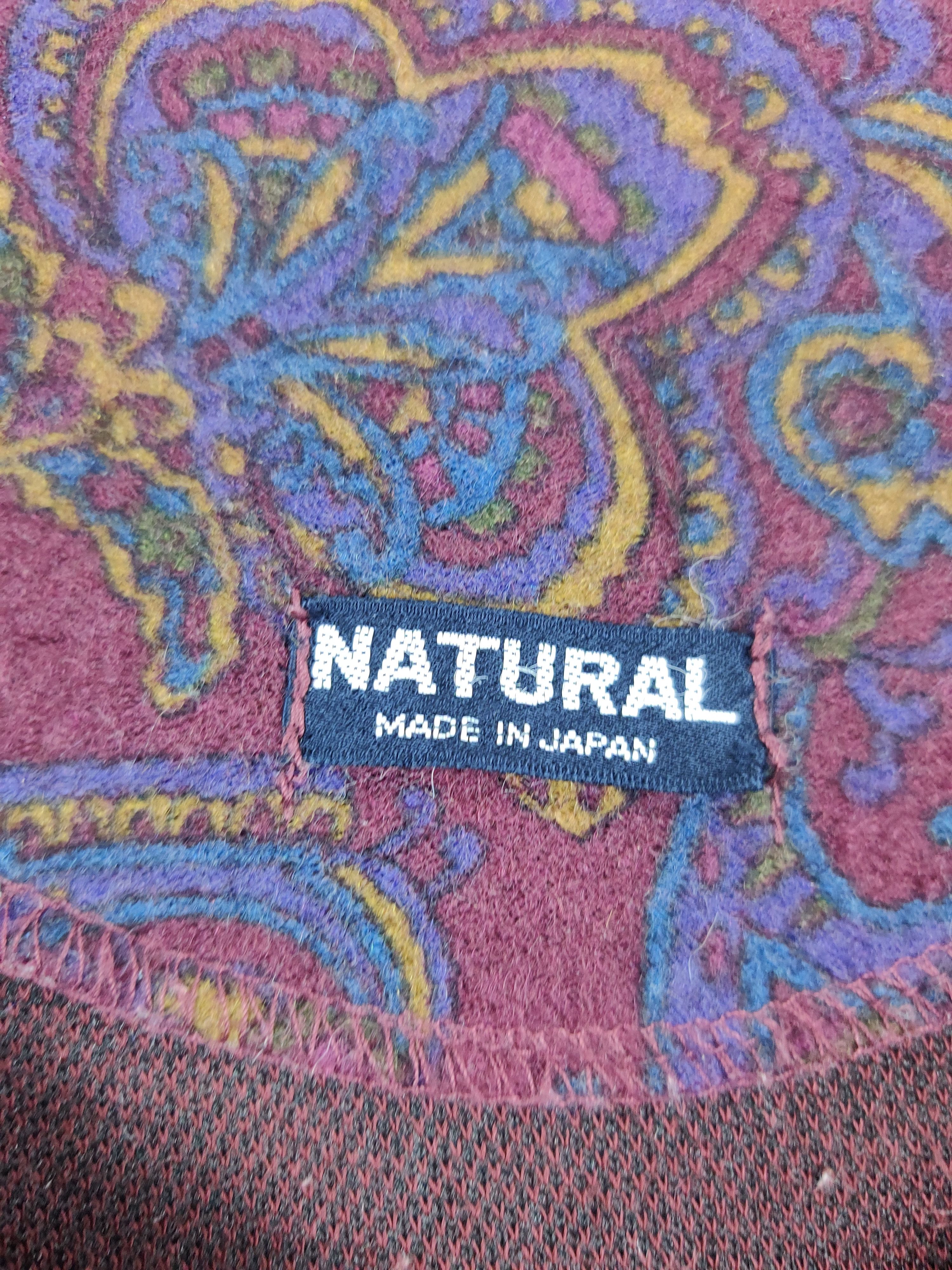 Japanese Brand Vintage Cardigan Button Up By Natural Made In Japan Size US L / EU 52-54 / 3 - 8 Thumbnail