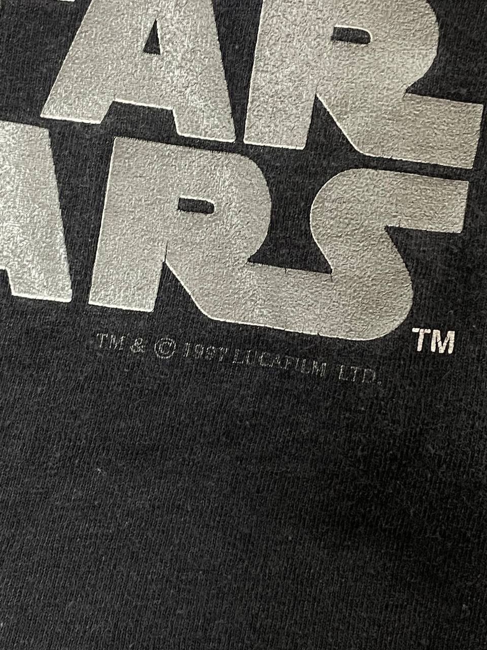 Star Wars Unique Star Wars t-shirt from 1997 by Lucasfilm Ltd! 90s vtg Size US XL / EU 56 / 4 - 4 Thumbnail