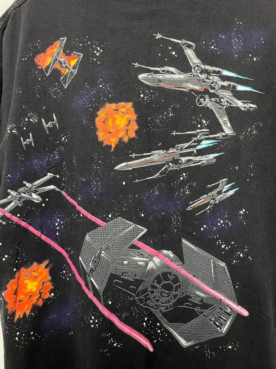 Star Wars Unique Star Wars t-shirt from 1997 by Lucasfilm Ltd! 90s vtg Size US XL / EU 56 / 4 - 9 Thumbnail