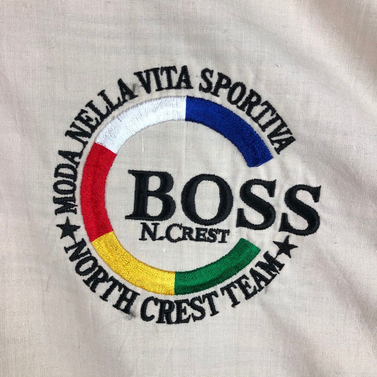 Vintage Vintage BOSS NORTH CREST MODA NELLA VITA SPORTIVA JACKET Size US L / EU 52-54 / 3 - 3 Thumbnail