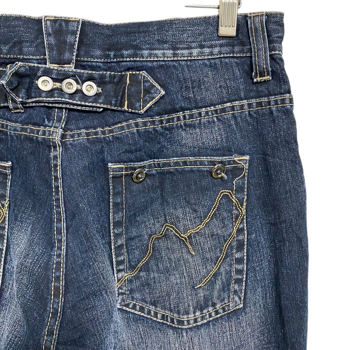 PPFM PPFM Denim Bondage Cropped Pants Size US 32 / EU 48 - 10 Thumbnail