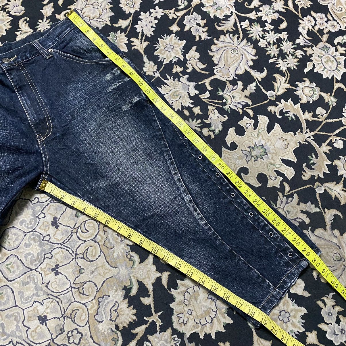 PPFM PPFM Denim Bondage Cropped Pants Size US 32 / EU 48 - 18 Thumbnail