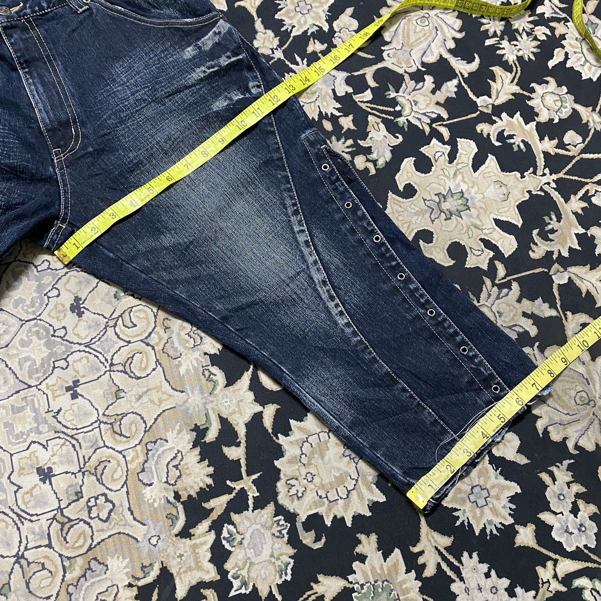PPFM PPFM Denim Bondage Cropped Pants Size US 32 / EU 48 - 19 Thumbnail
