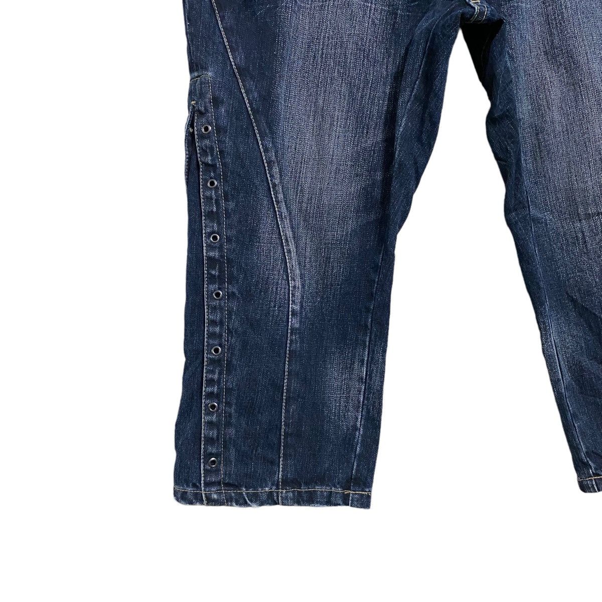 PPFM PPFM Denim Bondage Cropped Pants Size US 32 / EU 48 - 6 Thumbnail