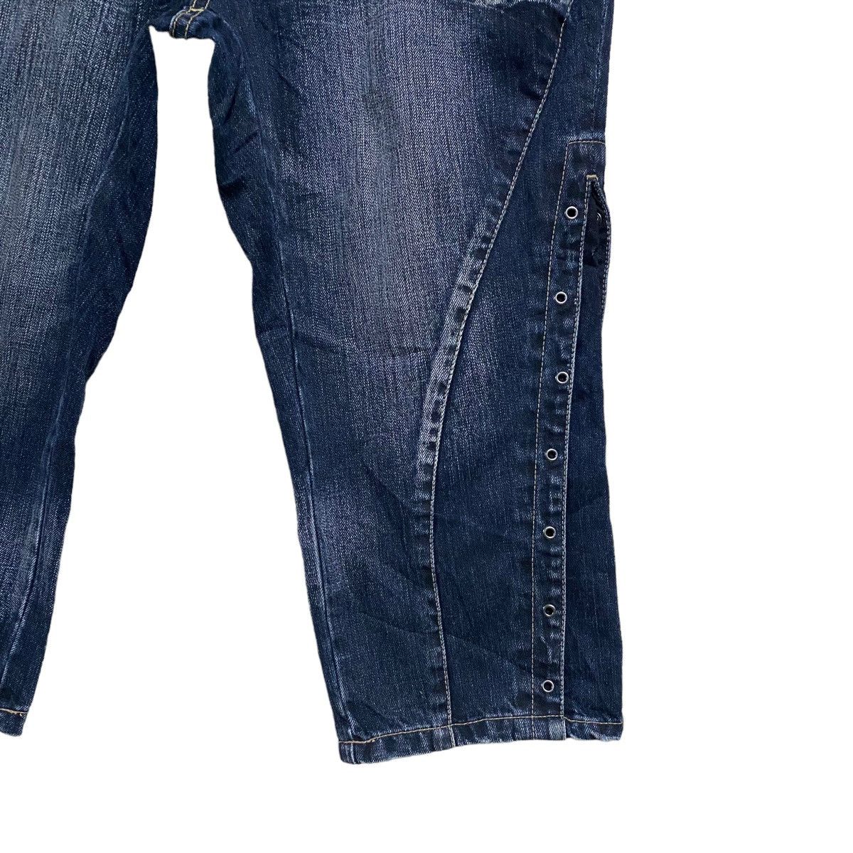 PPFM PPFM Denim Bondage Cropped Pants Size US 32 / EU 48 - 7 Thumbnail