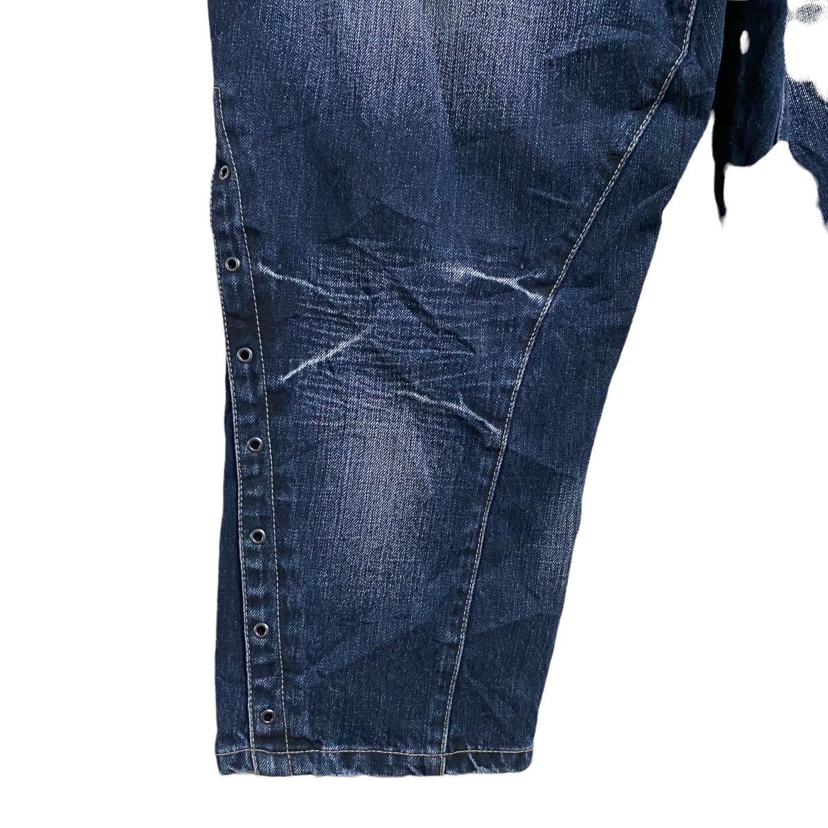 PPFM PPFM Denim Bondage Cropped Pants Size US 32 / EU 48 - 13 Thumbnail