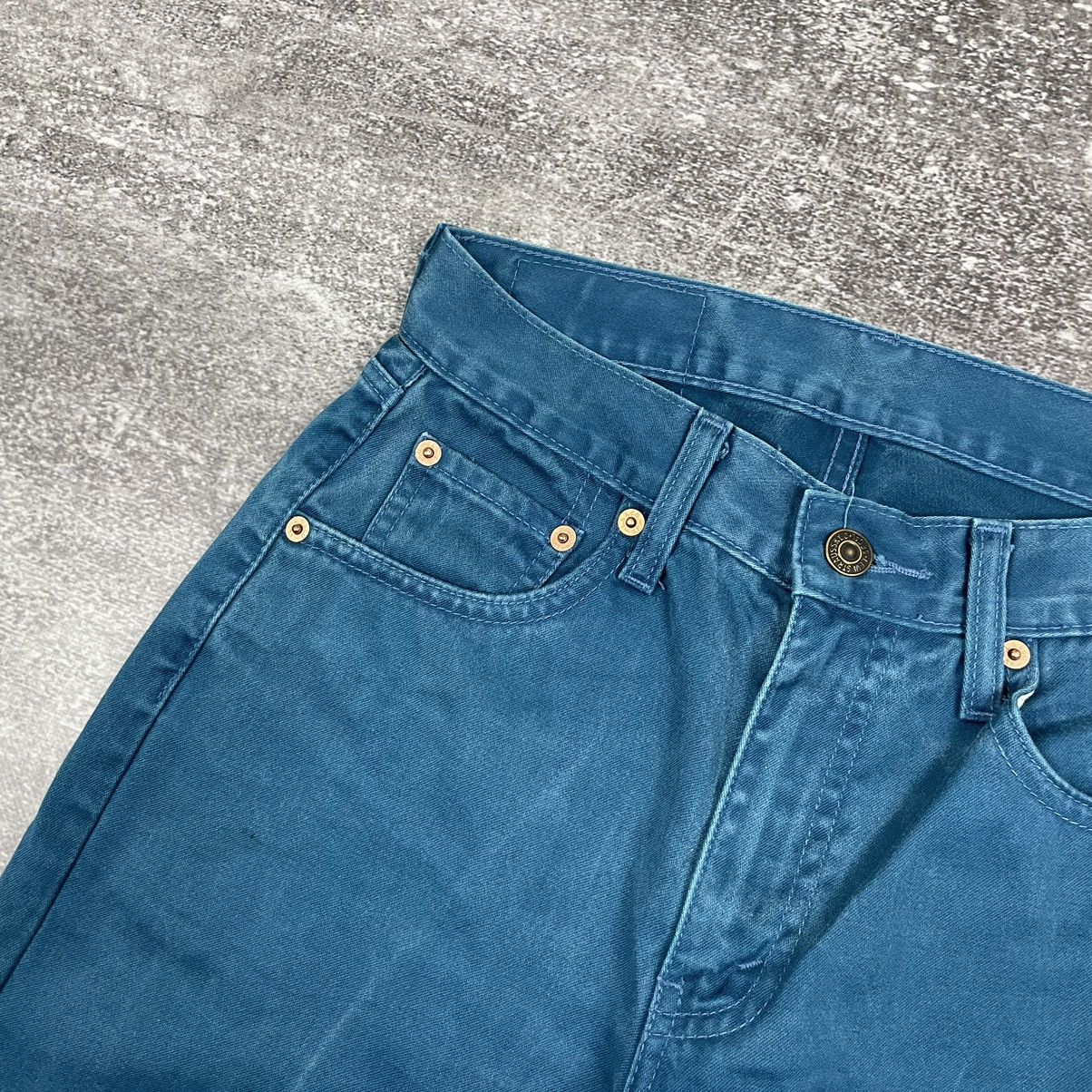 Levi's Vintage Levi’s 595 White Tag Blue Jeans Size US 28 / EU 44 - 11 Thumbnail