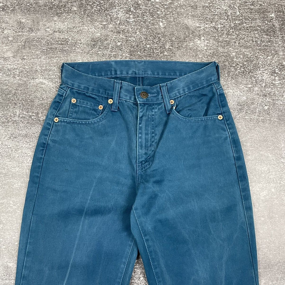 Levi's Vintage Levi’s 595 White Tag Blue Jeans Size US 28 / EU 44 - 9 Thumbnail