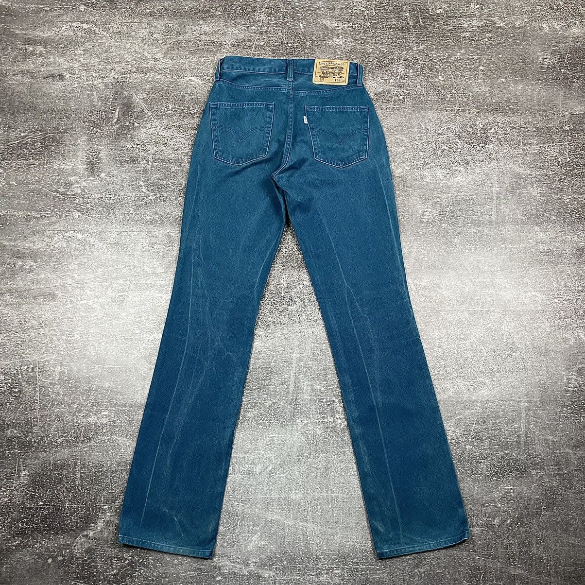 Levi's Vintage Levi’s 595 White Tag Blue Jeans Size US 28 / EU 44 - 1 Thumbnail