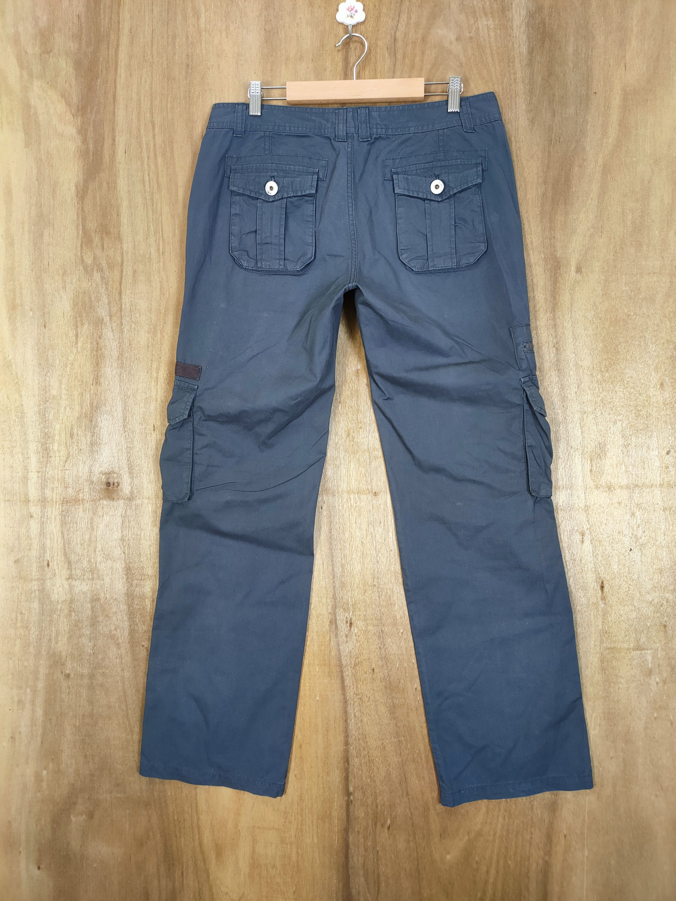 Japanese Brand JOFF BONDAGE FLARE CARGO PANTS Size US 32 / EU 48 - 8 Thumbnail