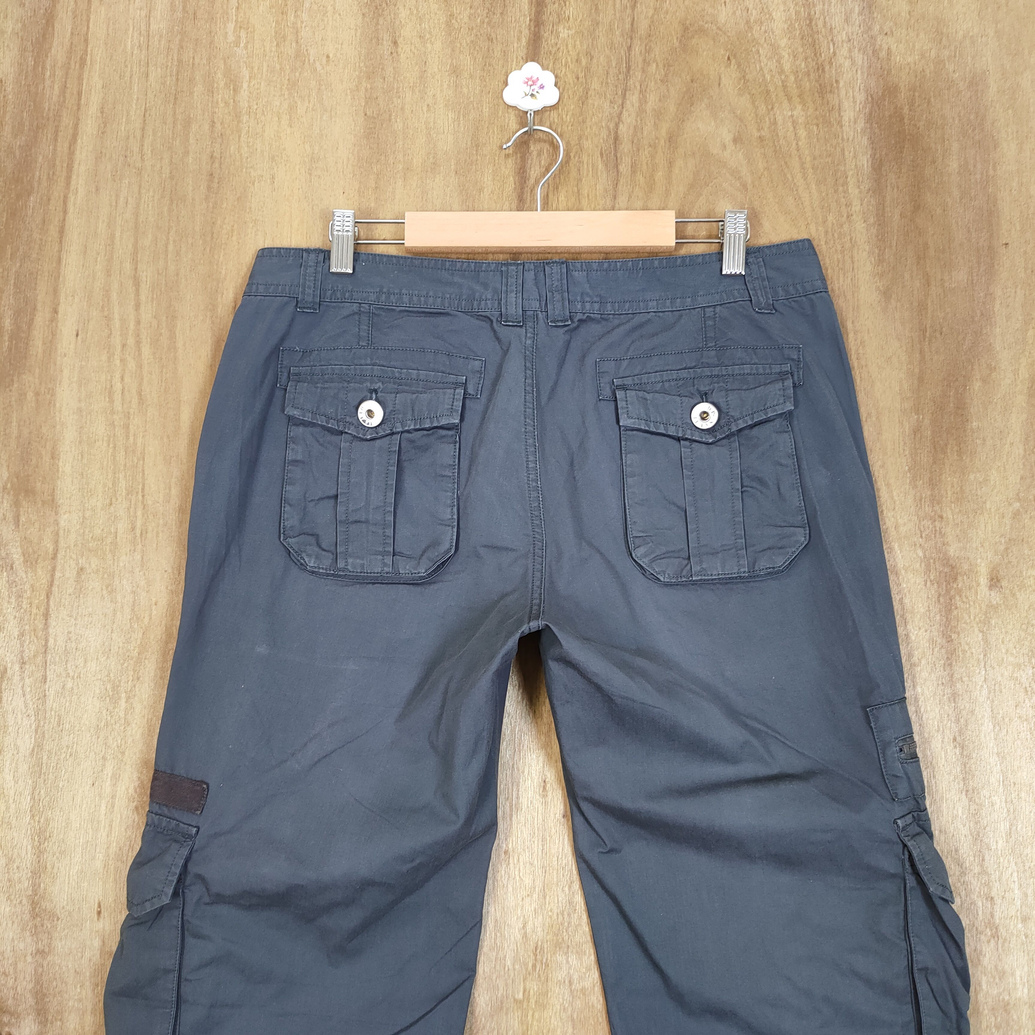 Japanese Brand JOFF BONDAGE FLARE CARGO PANTS Size US 32 / EU 48 - 9 Thumbnail