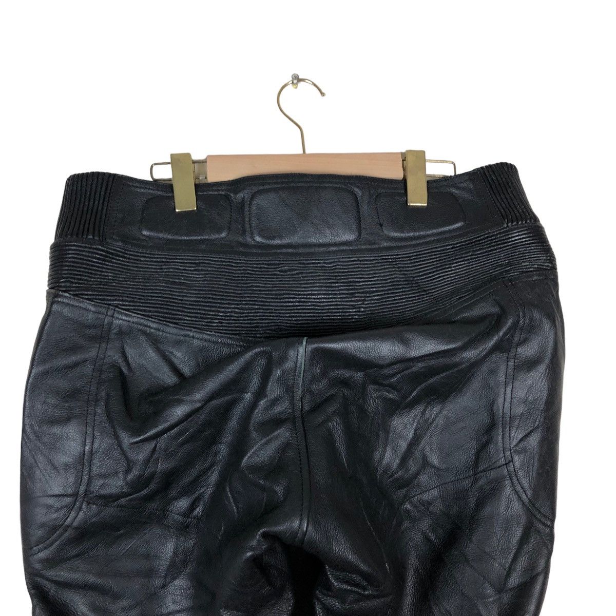 Leather NANKAI JAPANESE MOTORCYCLE LEATHER PANTS Size US 34 / EU 50 - 9 Thumbnail
