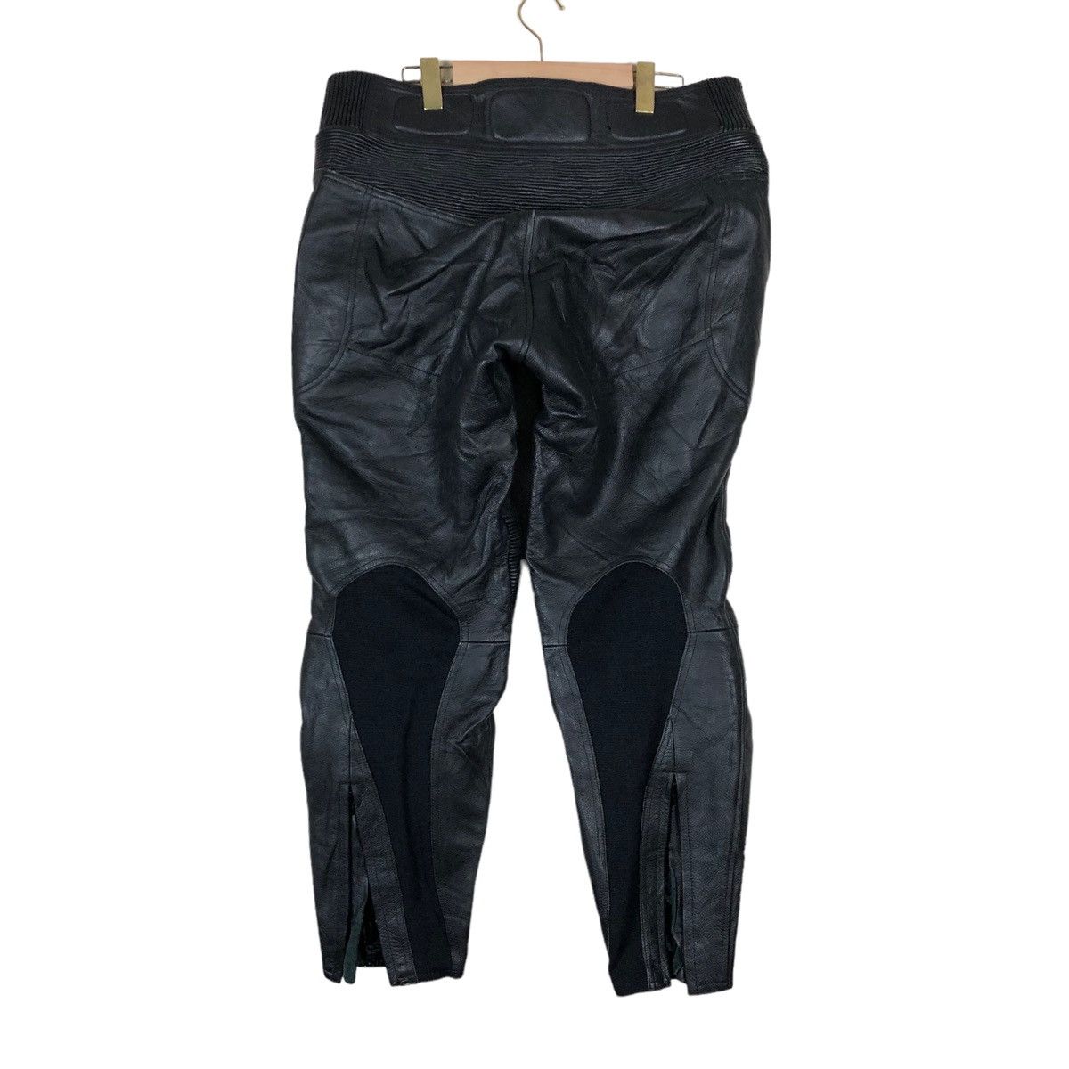 Leather NANKAI JAPANESE MOTORCYCLE LEATHER PANTS Size US 34 / EU 50 - 7 Thumbnail