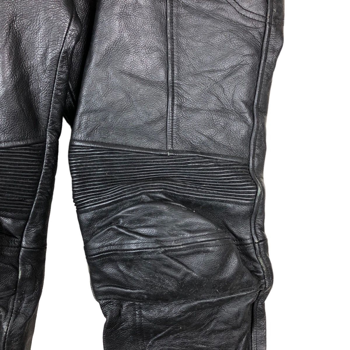 Leather NANKAI JAPANESE MOTORCYCLE LEATHER PANTS Size US 34 / EU 50 - 4 Thumbnail