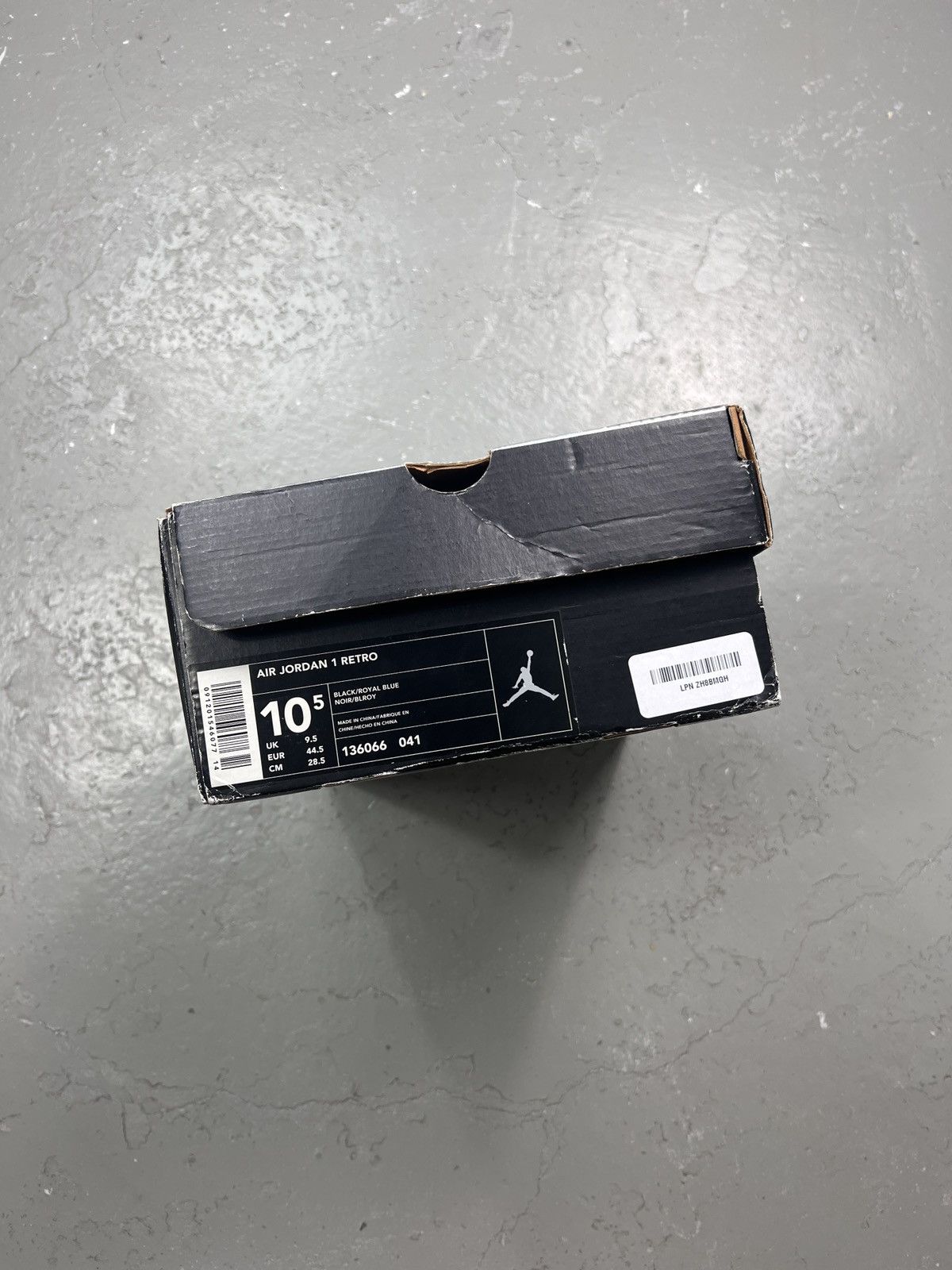 Jordan Brand 2001 Air Jordan 1 Royal Black Blue Size 10.5 Size US 10.5 / EU 43-44 - 10 Thumbnail