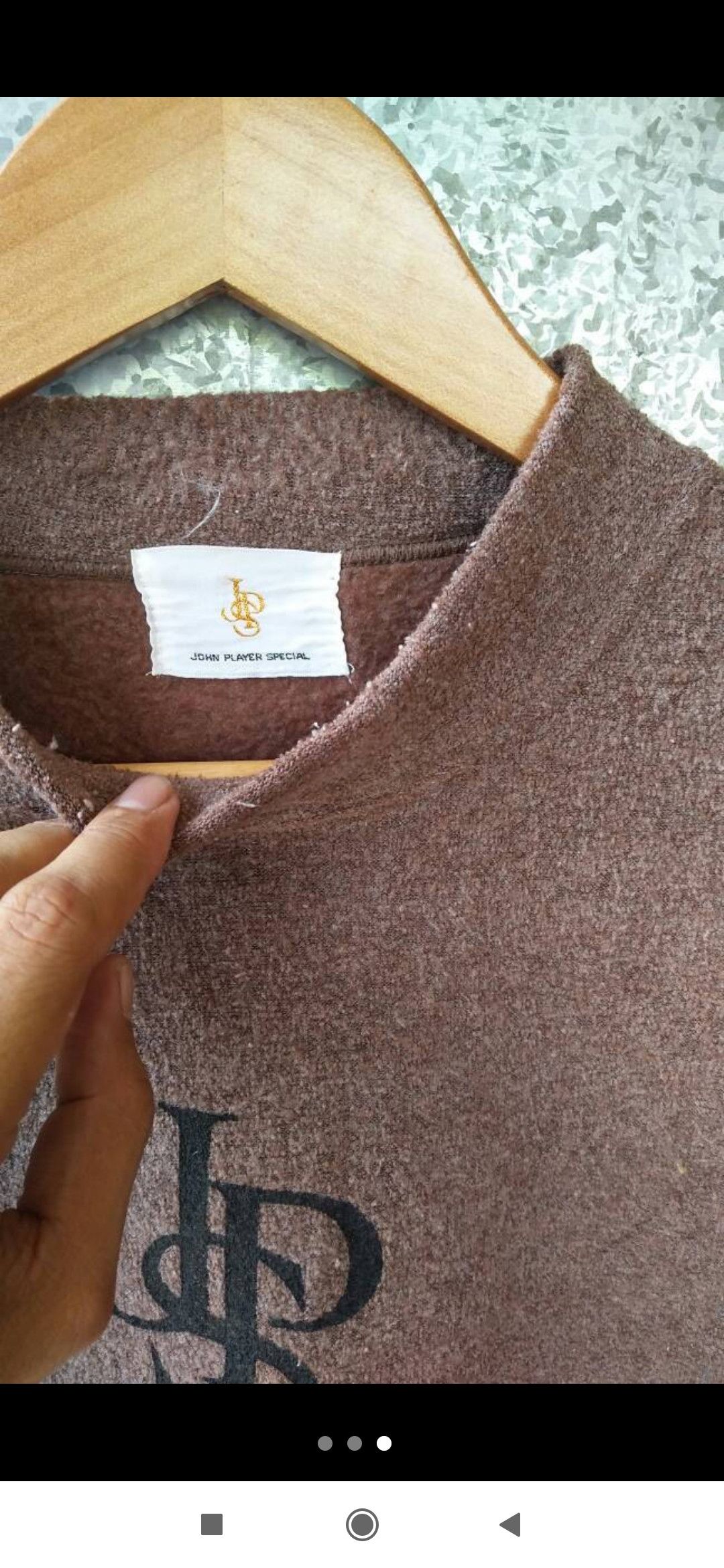 Vintage Vintage JOHN PLAYER SPECIAL Sweatshirt spell out JPS Size US L / EU 52-54 / 3 - 3 Thumbnail