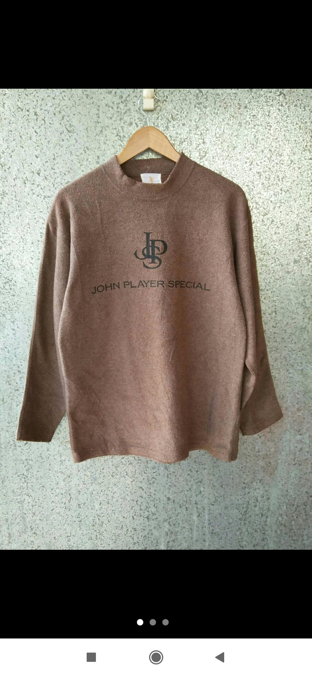 Vintage Vintage JOHN PLAYER SPECIAL Sweatshirt spell out JPS Size US L / EU 52-54 / 3 - 1 Thumbnail