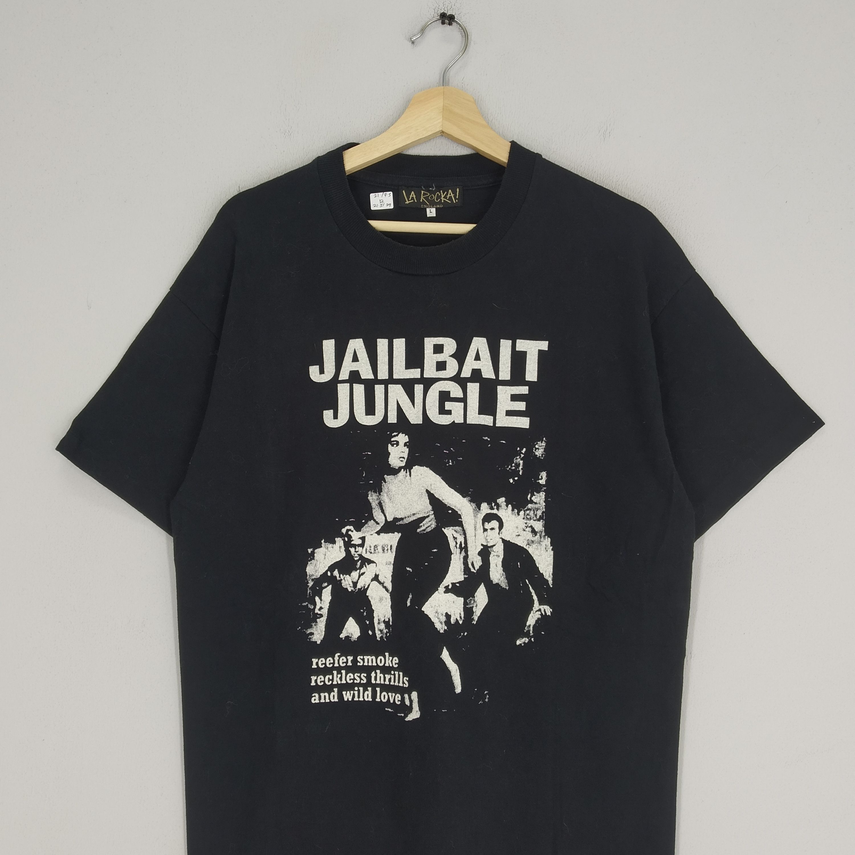 Seditionaries Vintage 90s LA ROCKA England Jailbait Jungle Punk Portrait Size US L / EU 52-54 / 3 - 3 Thumbnail