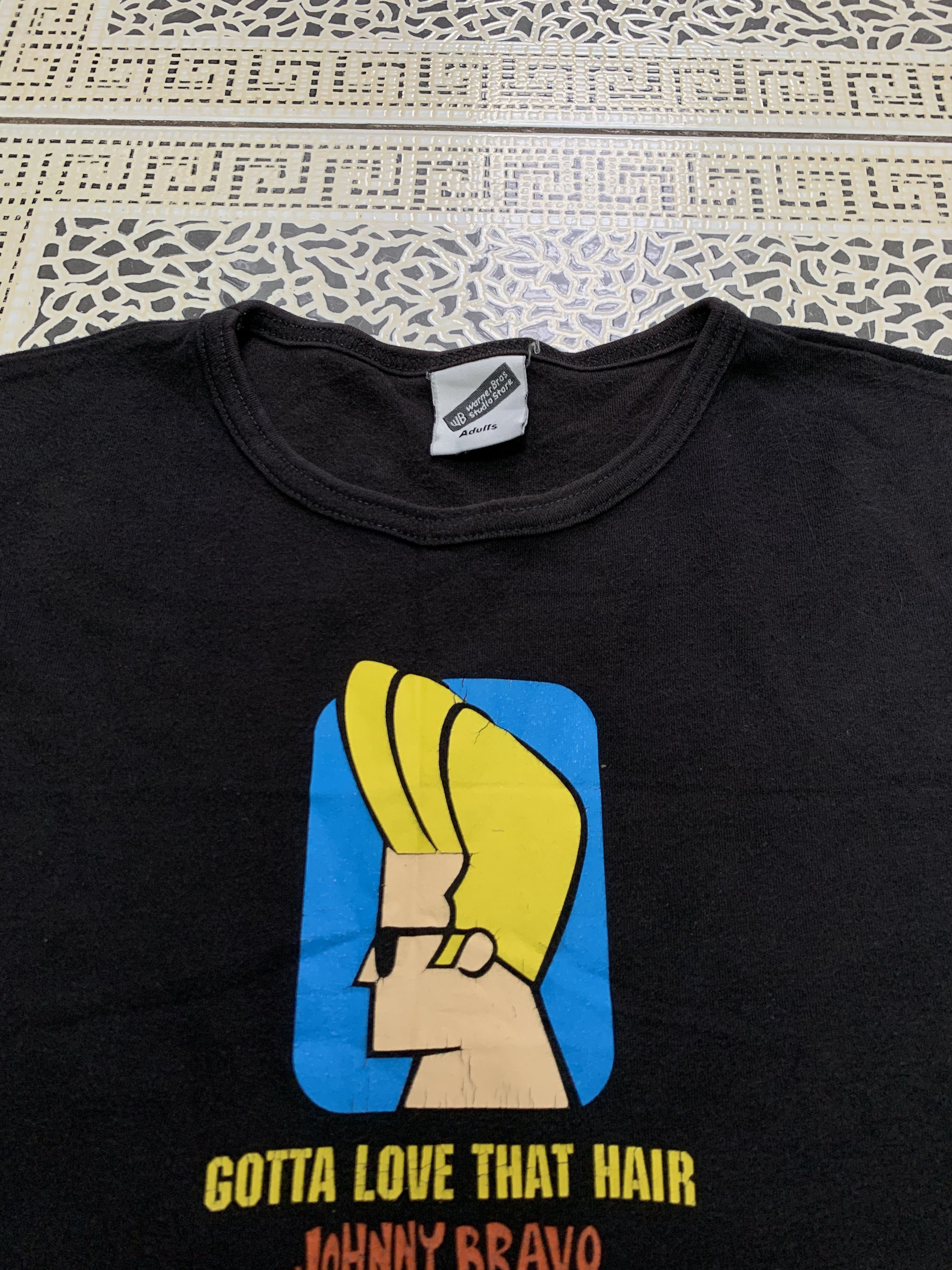 Cartoon Network × Other × Vintage Johnny Bravo 1999 vintage tee Gotta love that hair Size US M / EU 48-50 / 2 - 12 Thumbnail