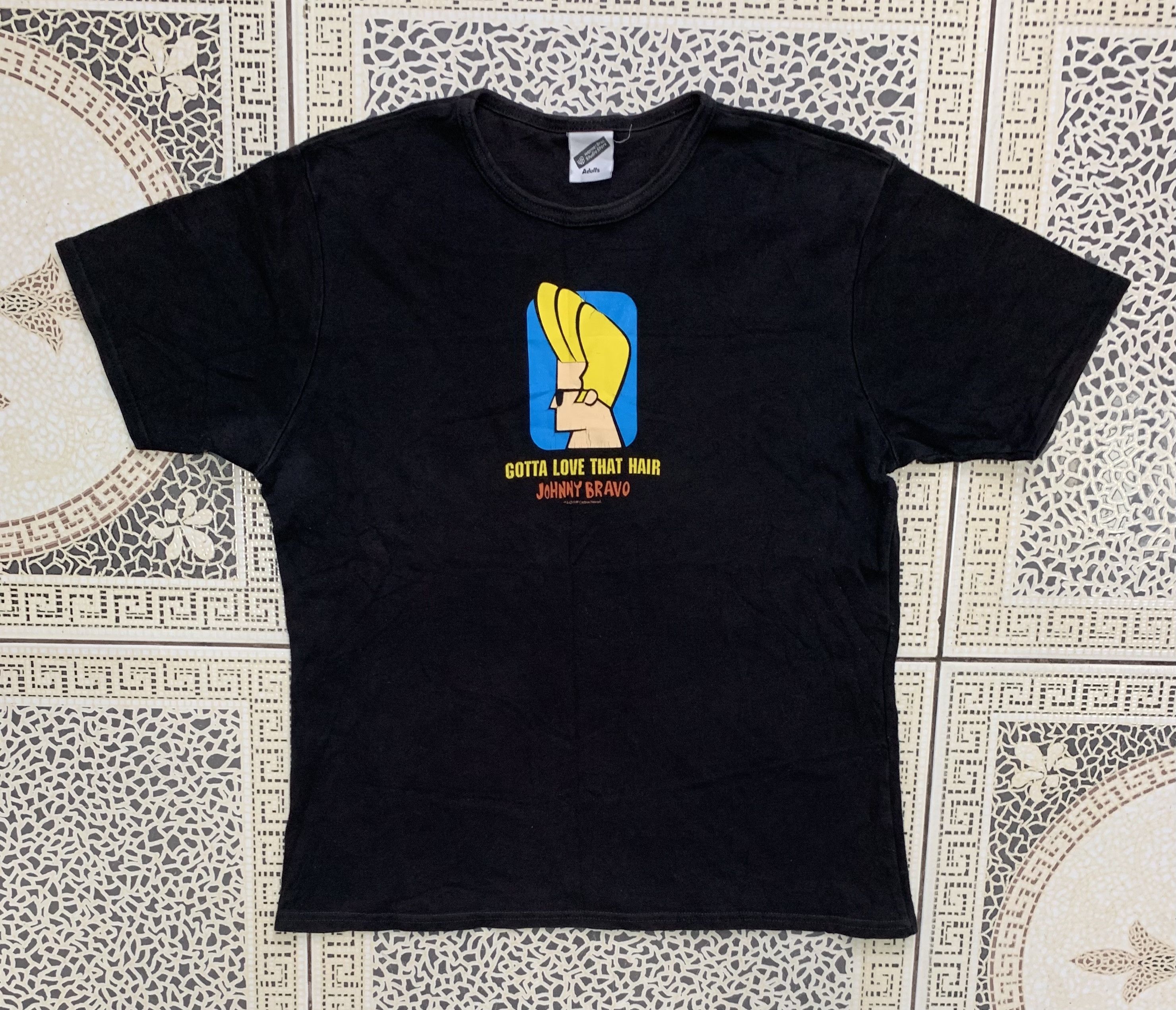 Cartoon Network × Other × Vintage Johnny Bravo 1999 vintage tee Gotta love that hair Size US M / EU 48-50 / 2 - 1 Thumbnail