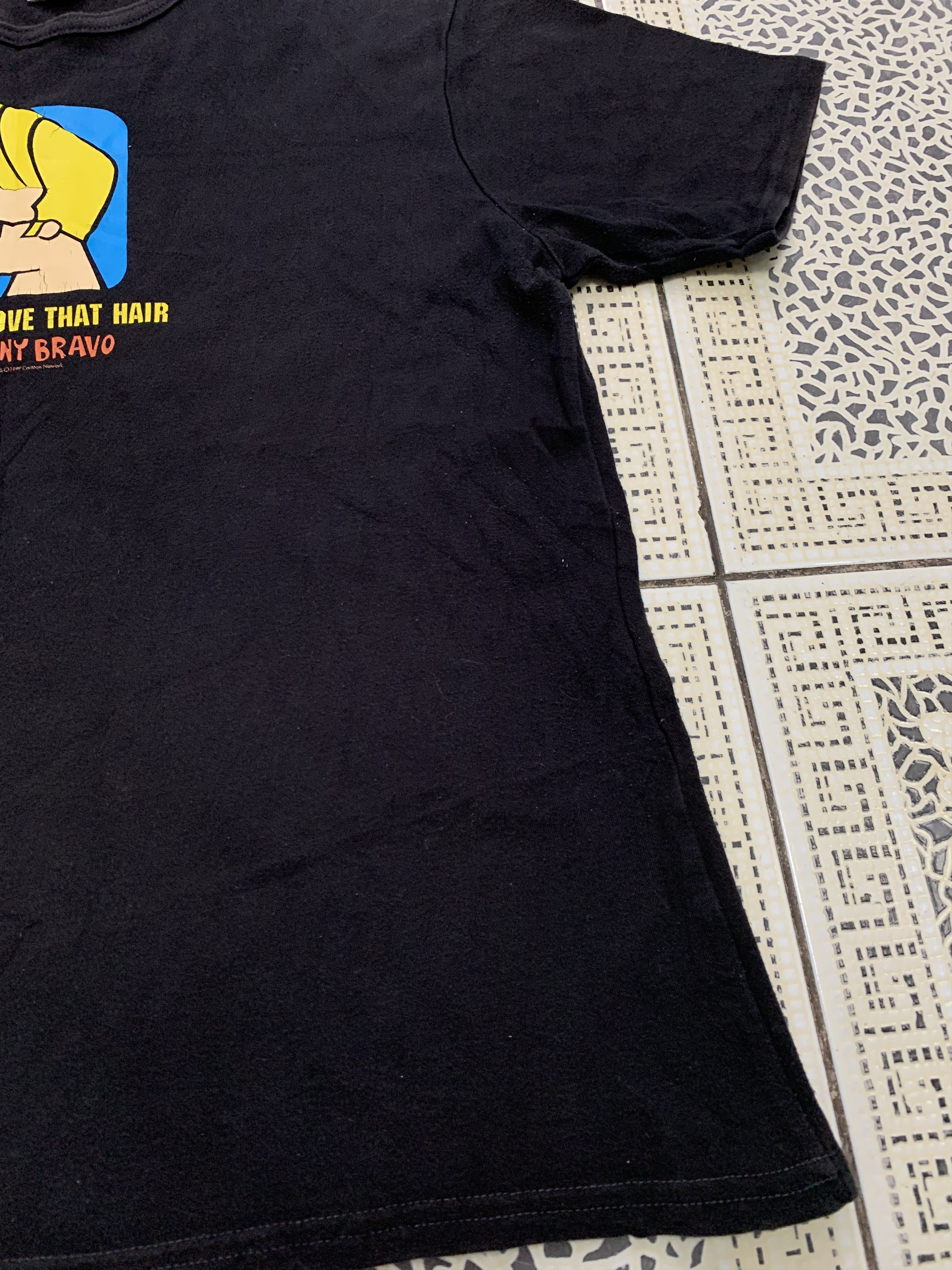 Cartoon Network × Other × Vintage Johnny Bravo 1999 vintage tee Gotta love that hair Size US M / EU 48-50 / 2 - 9 Thumbnail
