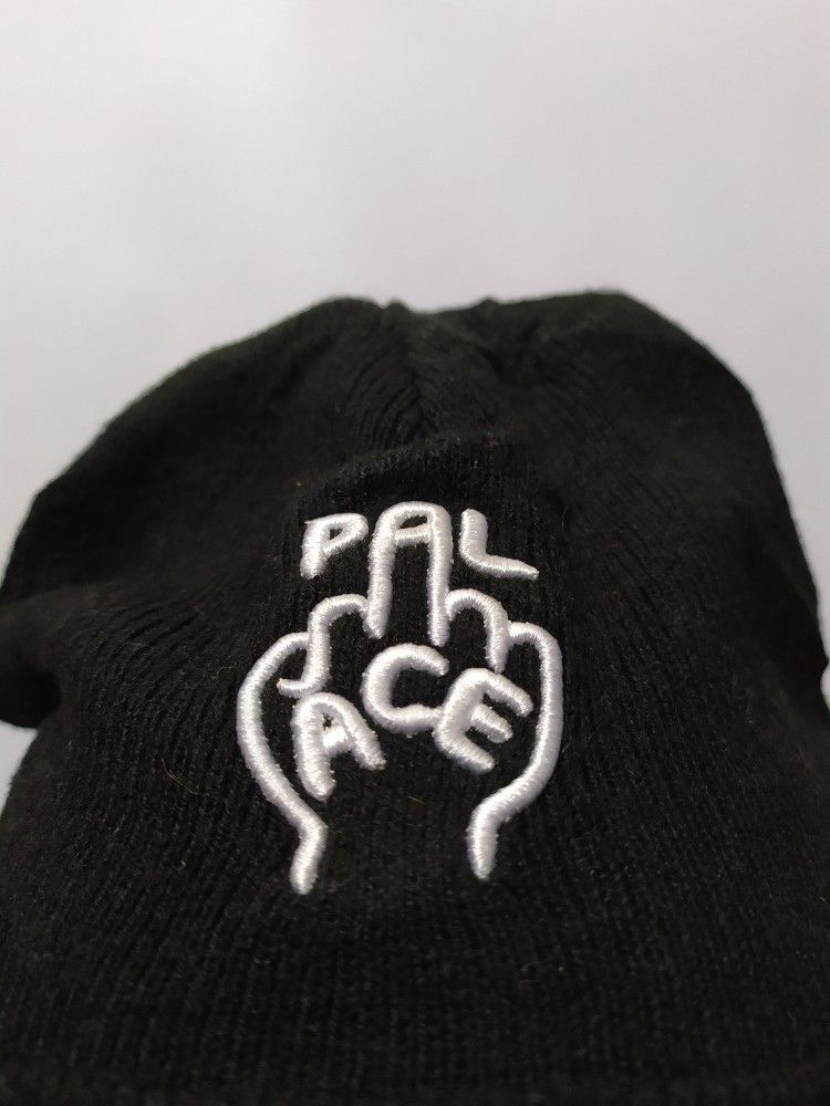 Palace 🔥Palace Embroidery Midle Finger Beanie hats Size ONE SIZE - 2 Thumbnail