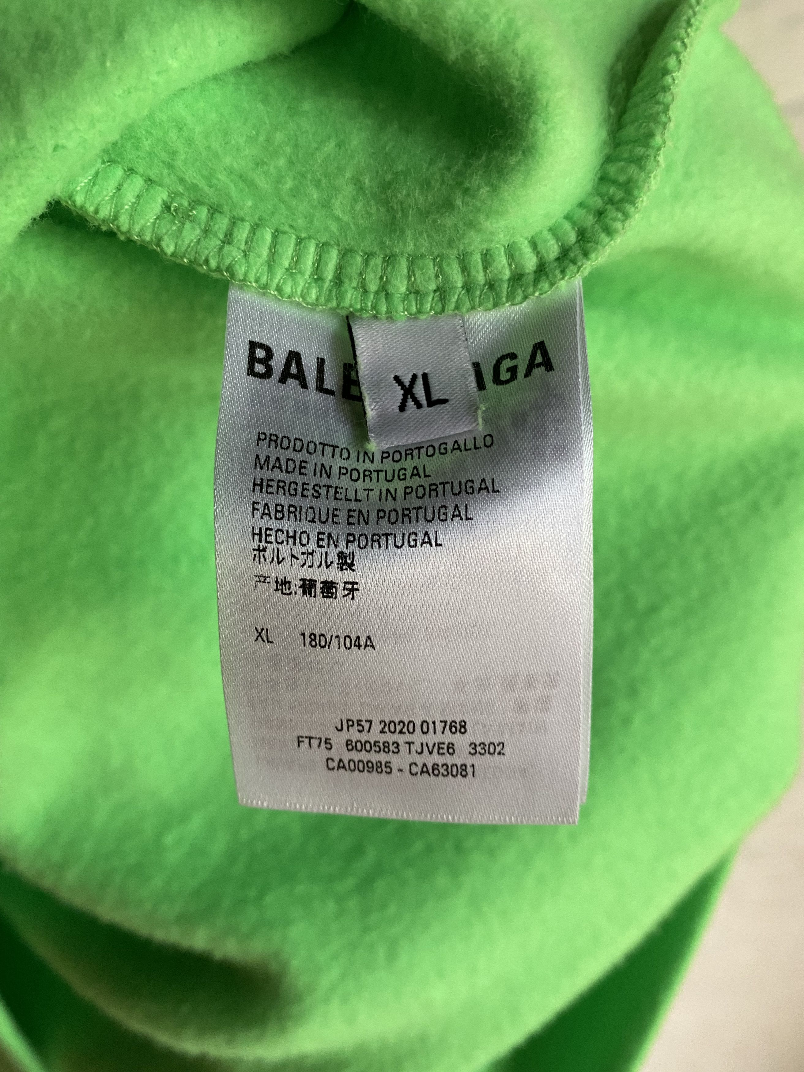 Balenciaga Balenciaga Eastern New Year Hoodie Size XL Size US XL / EU 56 / 4 - 8 Thumbnail