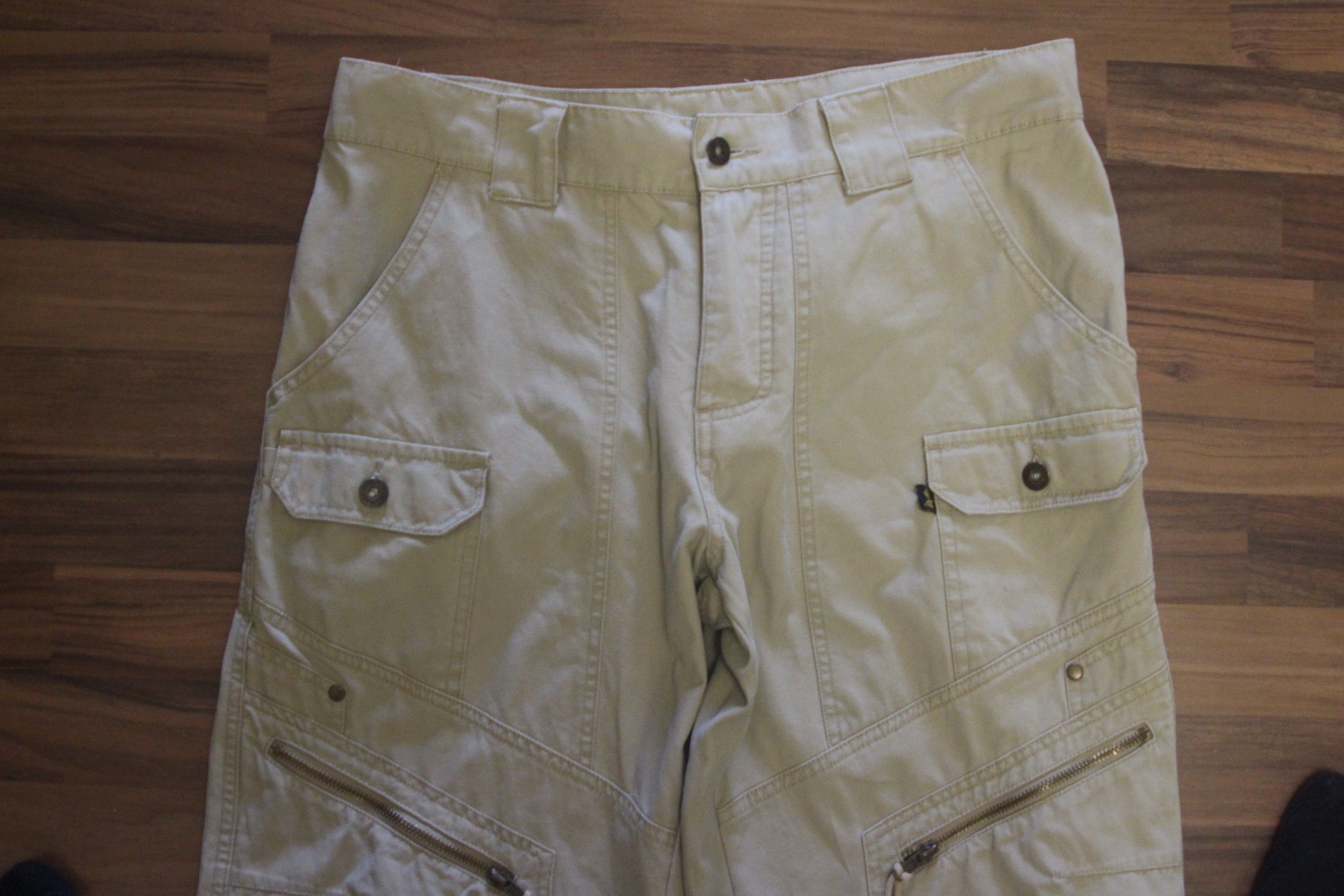 Alpha Industries Alpha Industries Beige Cargo Pants Multipocket Size US 34 / EU 50 - 3 Thumbnail
