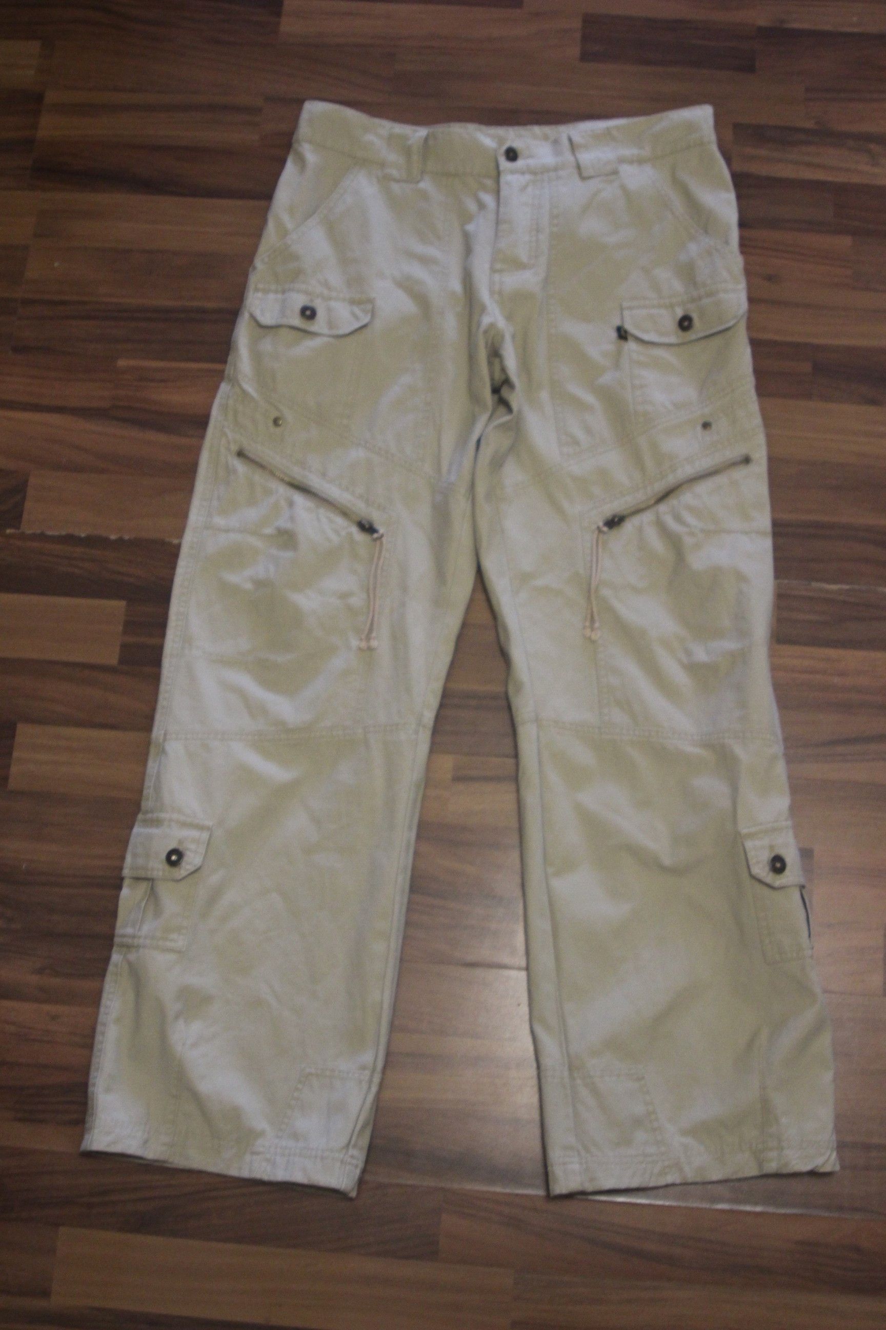 Alpha Industries Alpha Industries Beige Cargo Pants Multipocket Size US 34 / EU 50 - 2 Thumbnail